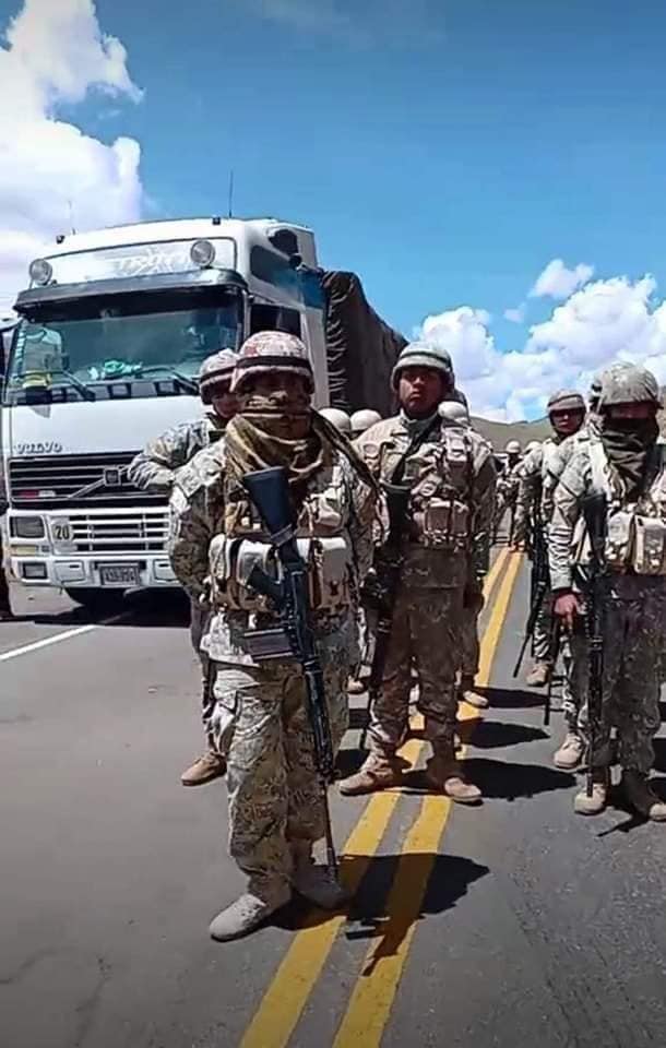 El Gobierno de Dina Boluarte ordenó el envío de efectivos militares para resguardar la seguridad de la región Puno en pleno Estado de Emergencia