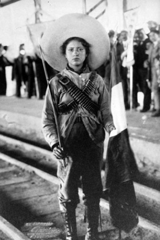 "La Adelita" es una de las canciones más representativas de la época revolucionaria Foto: Mediateca INAH