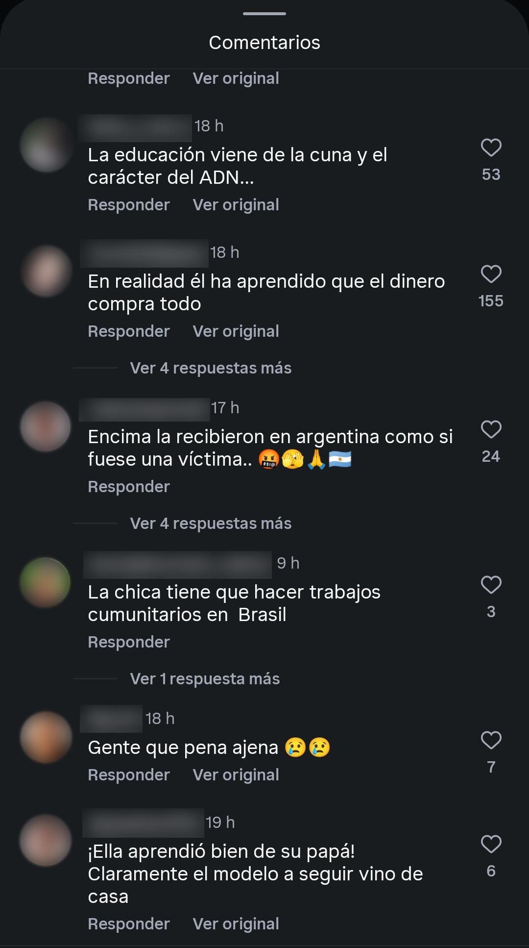 Fuerte malestar en Brasil por el video racista del pap&aacute; de Agostina P&aacute;ez