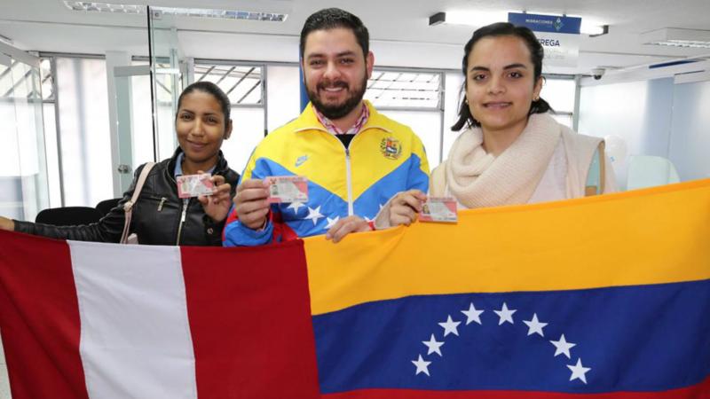 El 82% de la población venezolana que reside en el Perú forma parte de la PEA