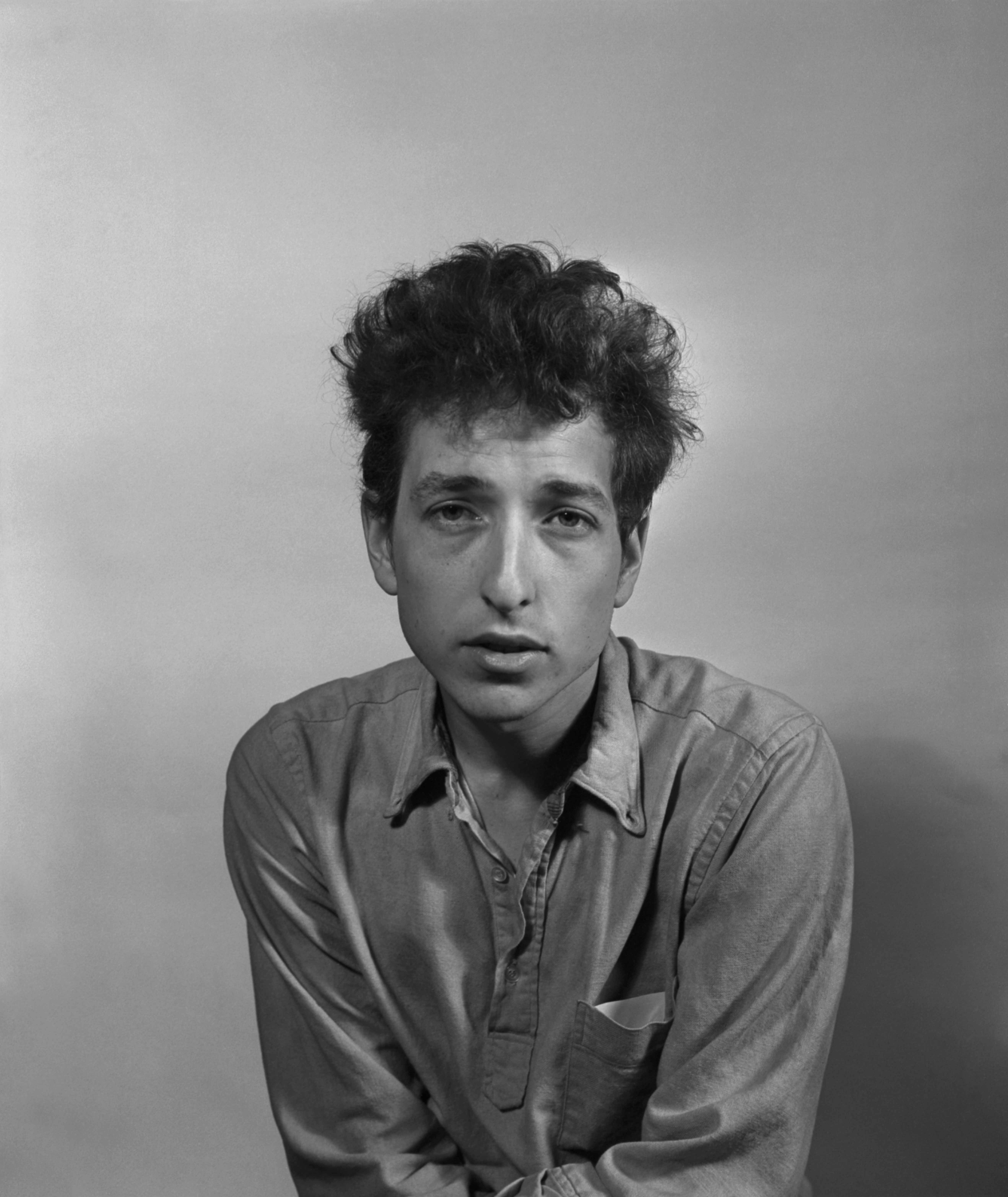 Bob Dylan en Nueva York, 1963. (William C. Eckenberg/The New York Times)