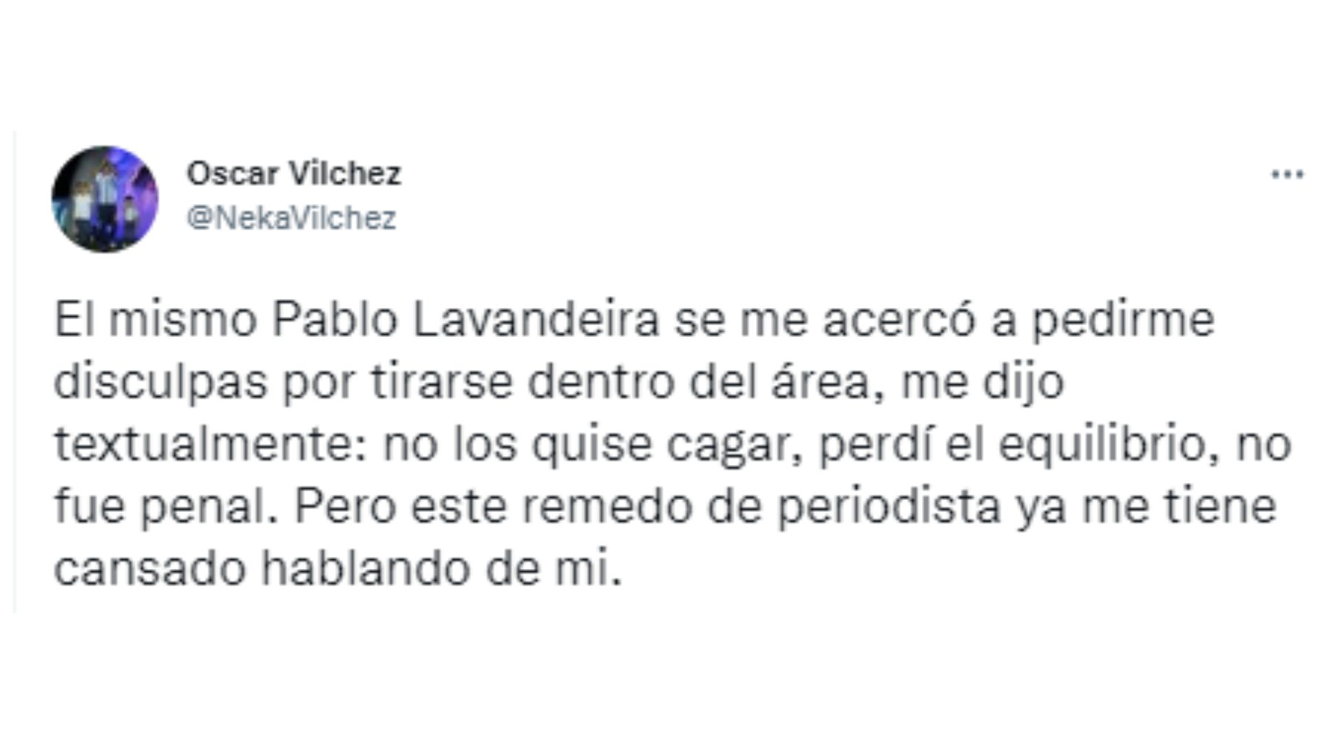 La Reacción De Pablo Lavandeira Al Ser Consultado Por Penal Polémico Y