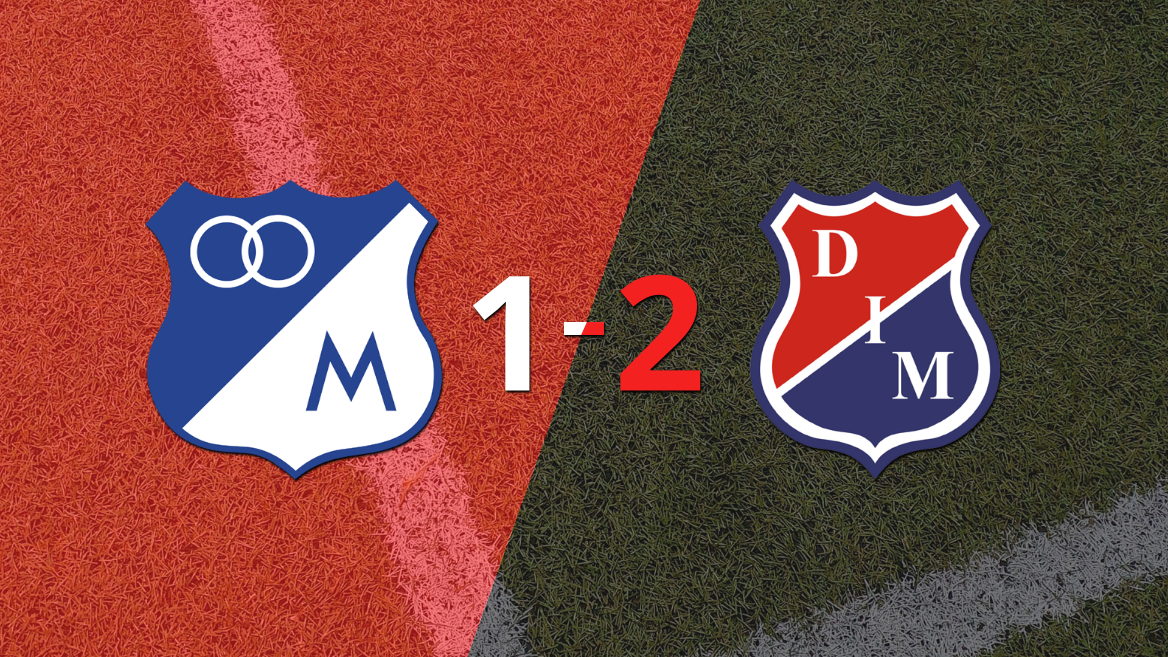 Ajustada victoria por 2 a 1 de Independiente Medellín