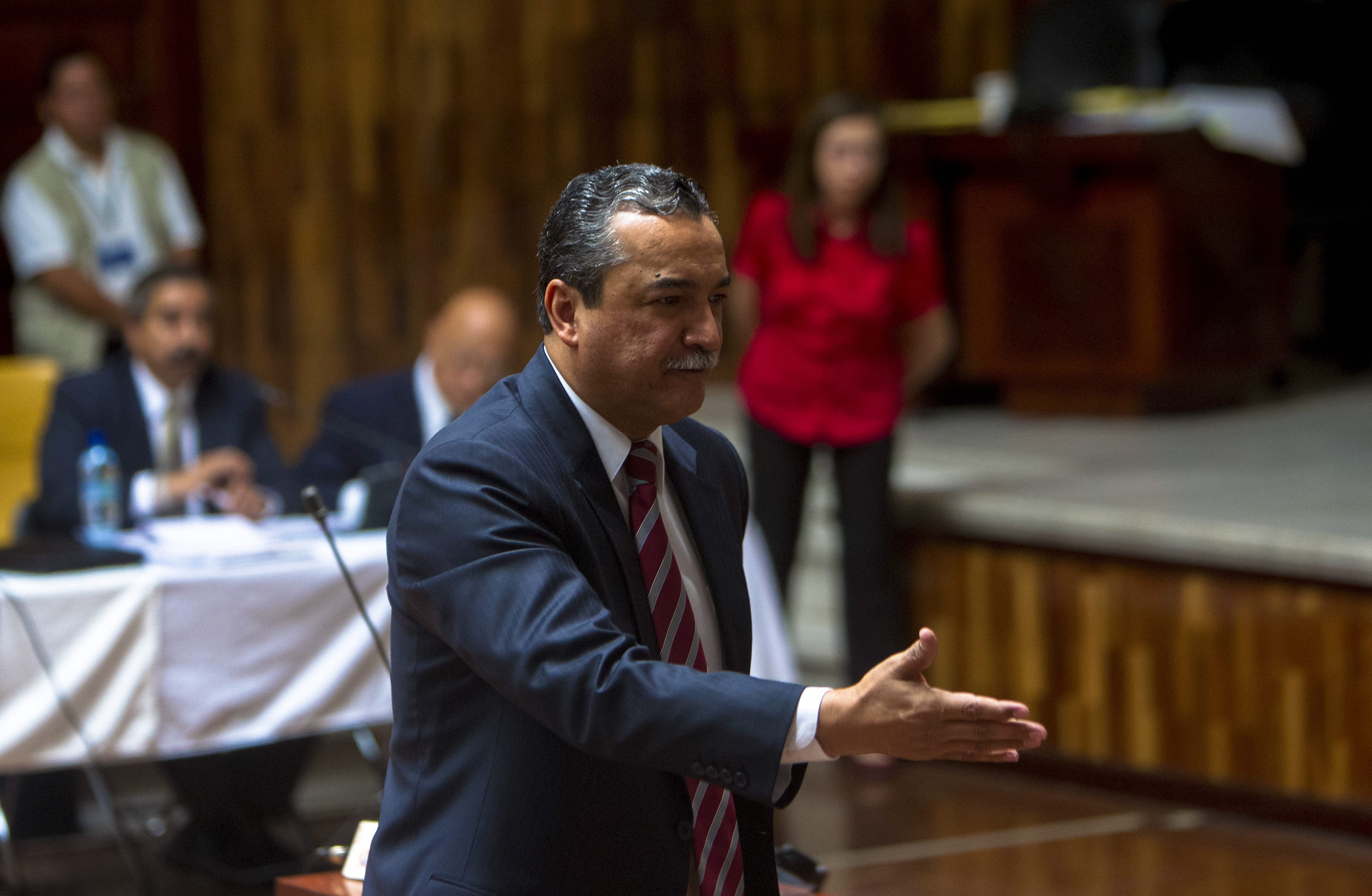 Manuel Conde Orellana, diputado guatemalteco, en una fotografía de archivo. EFE/Saúl Martínez

