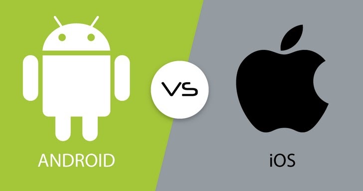 Android vs iOS. (foto: Navigaweb)