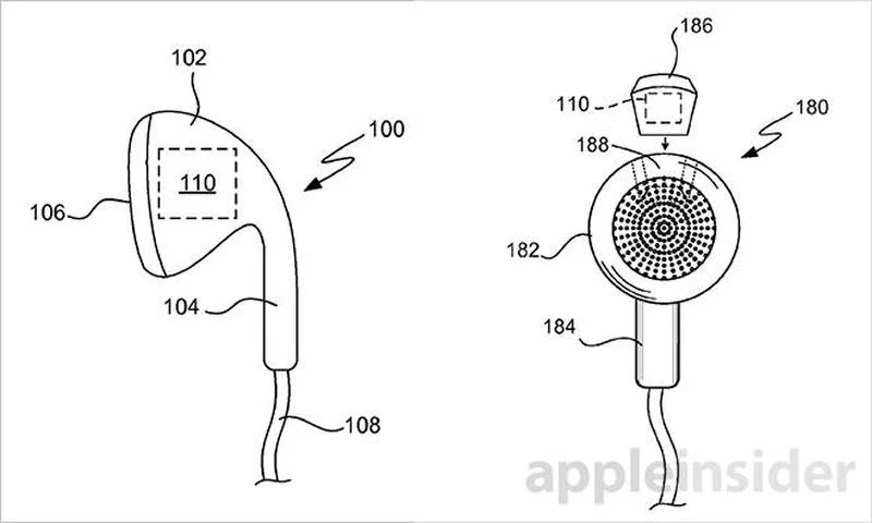 Apple patentó un sensor que podría estar incluido en los AirPods en el futuro para ofrecer servicios de salud auditiva. (Apple Insider)