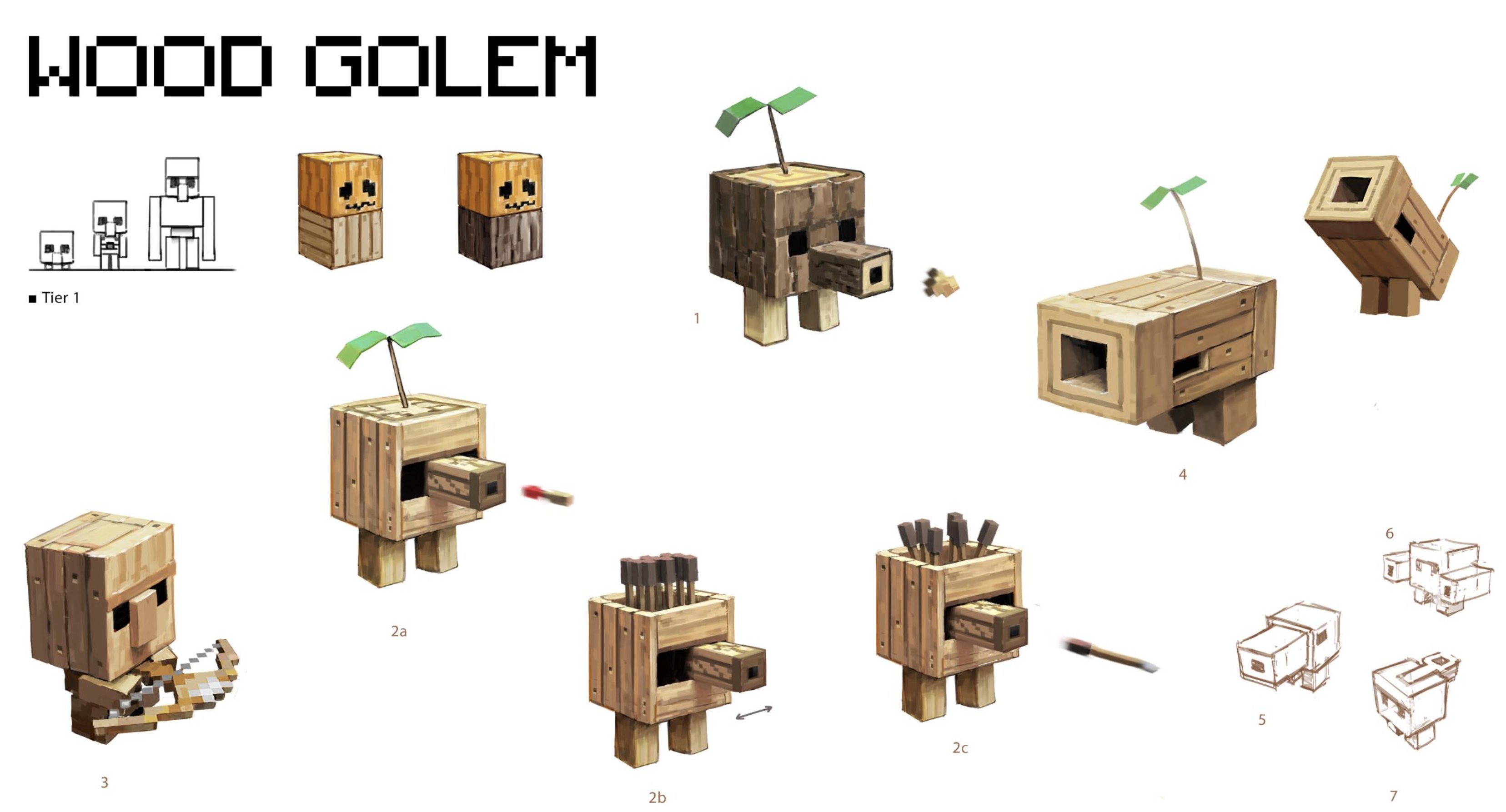 Los jugadores van a poder crear golems a partir de diferentes materiales, muchos creados específicamente para esta aventura (Foto: @legends_game)