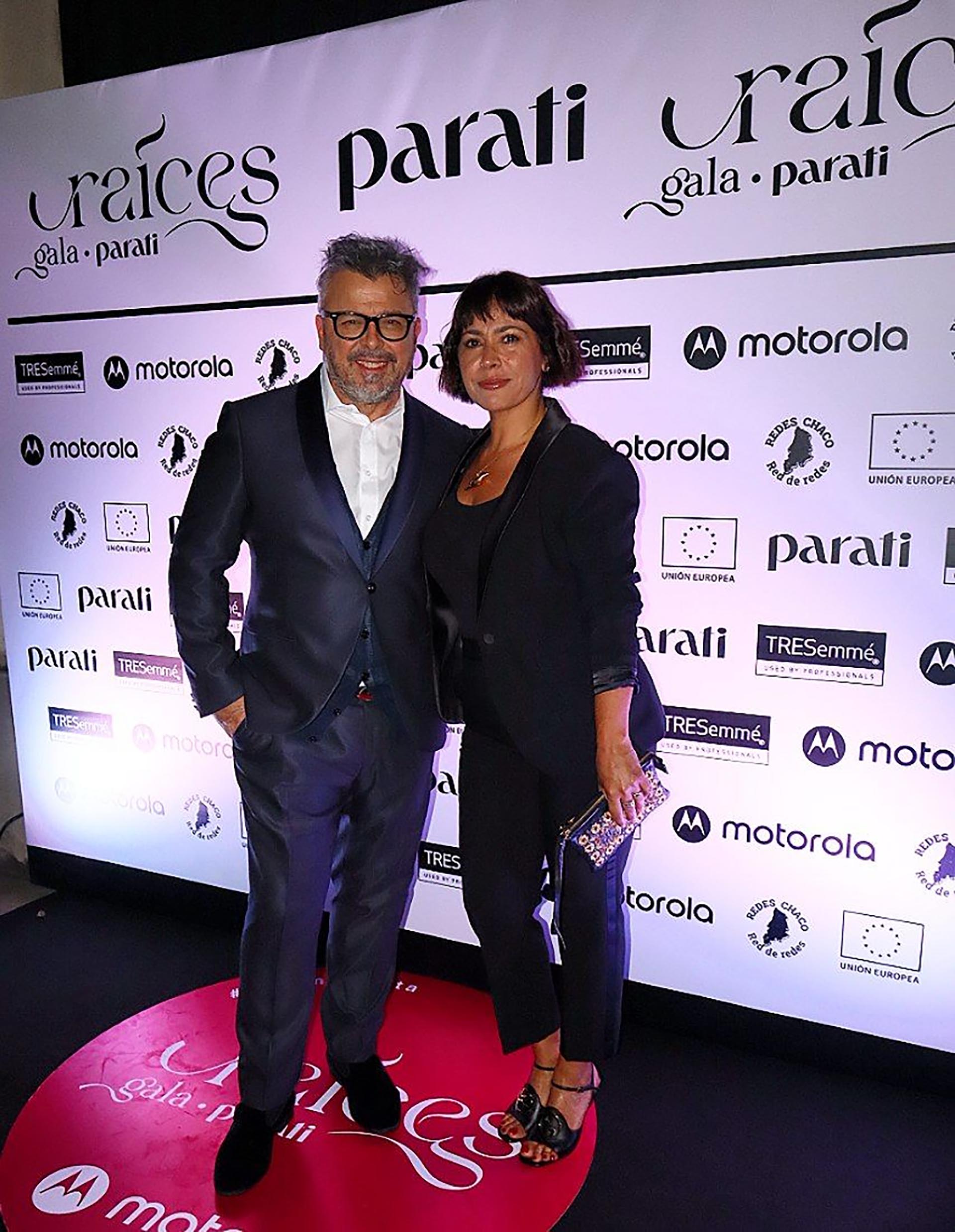  Donato De Santis y su pareja Micaela Paglayán