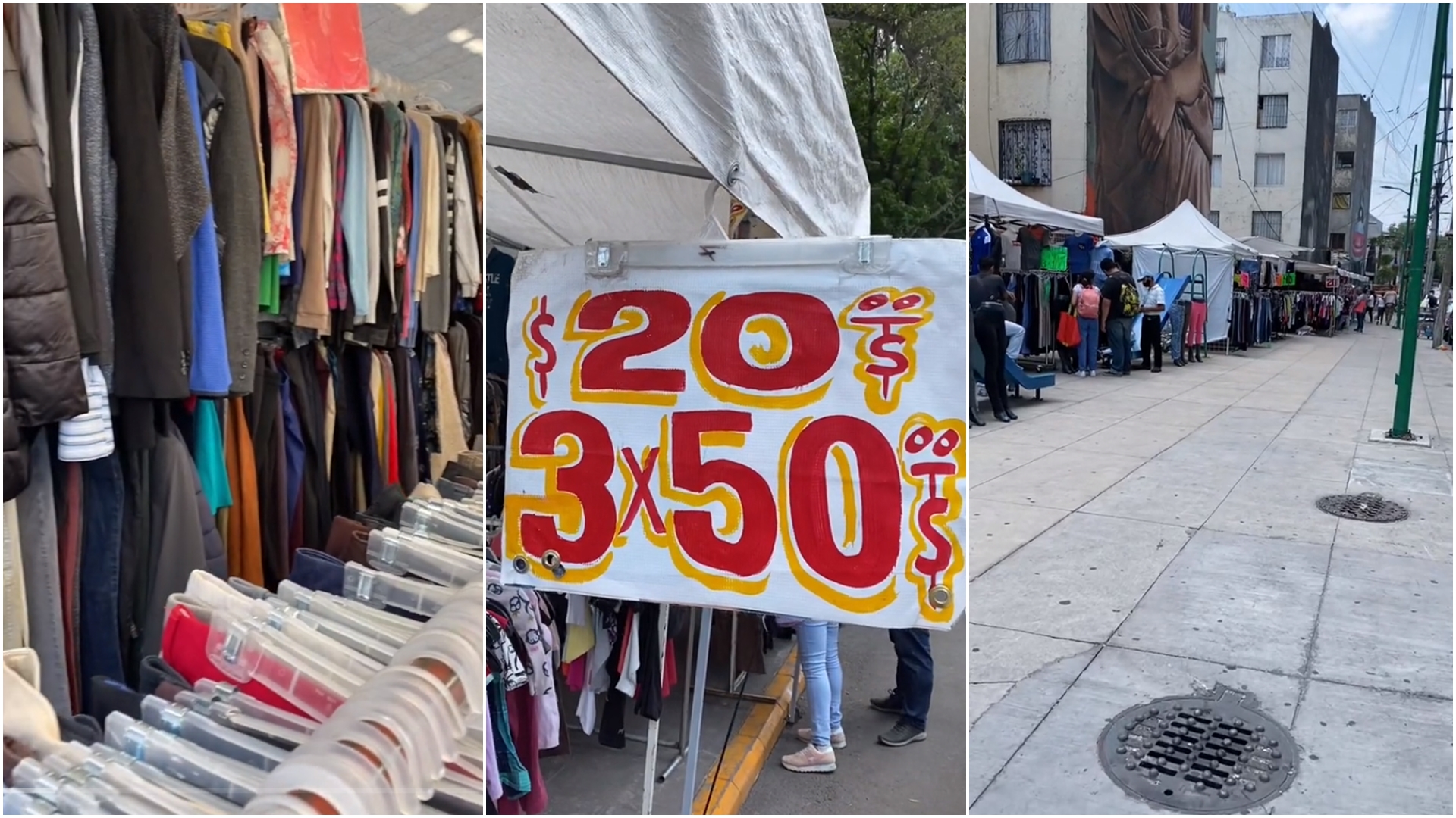 En qué calle del centro venden ropa de paca (@csaryepez)