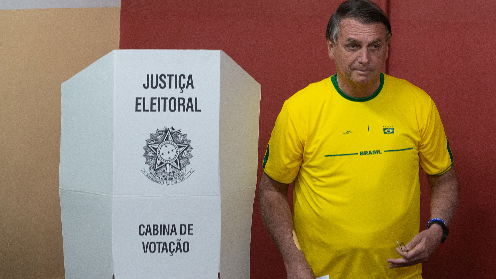 El voto de Jair Bolsonaro (AFP)
