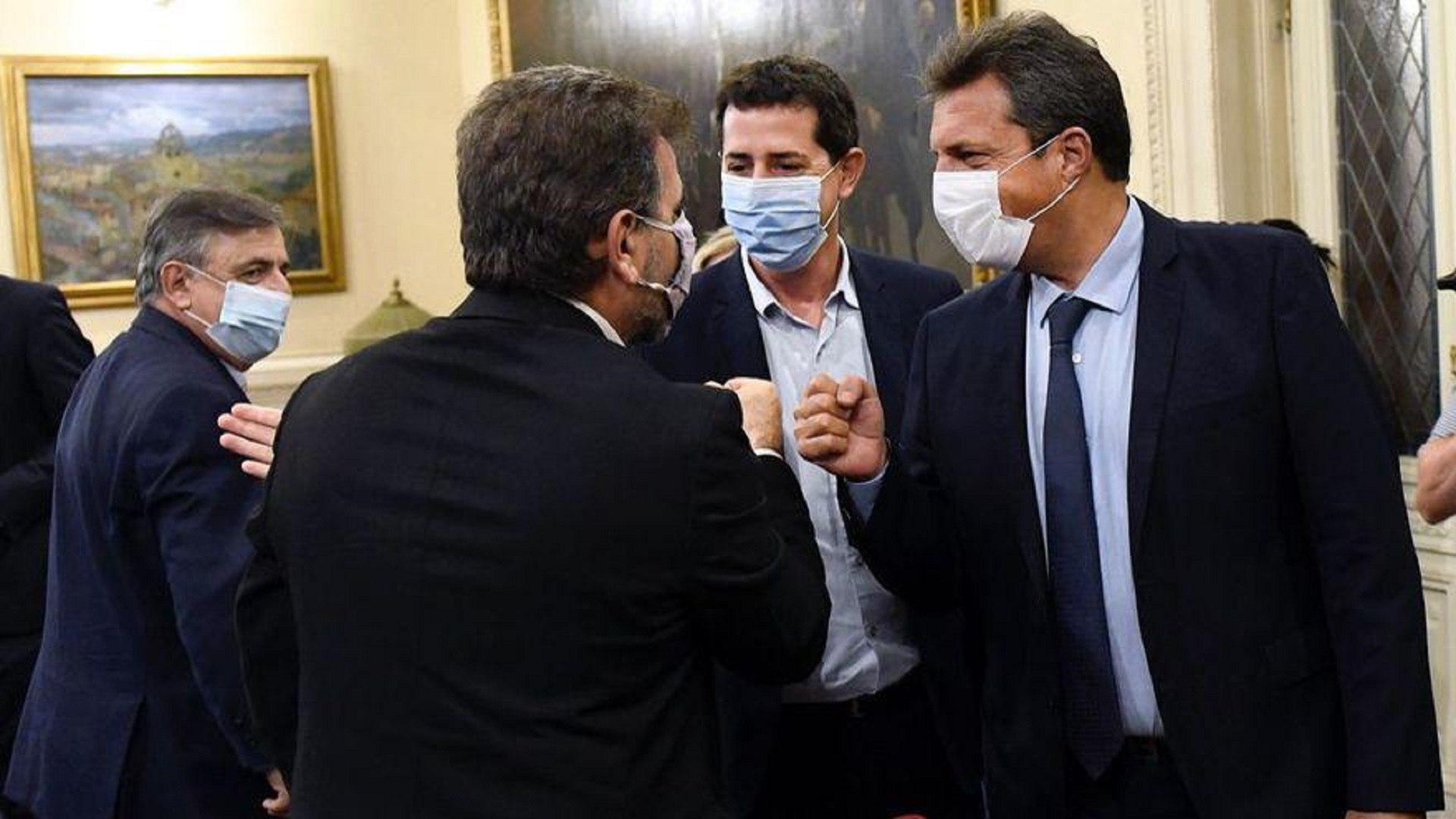 Mario Negri, Cristian Ritondo y Sergio Massa definirán el protocolo en Labor Parlamentaria