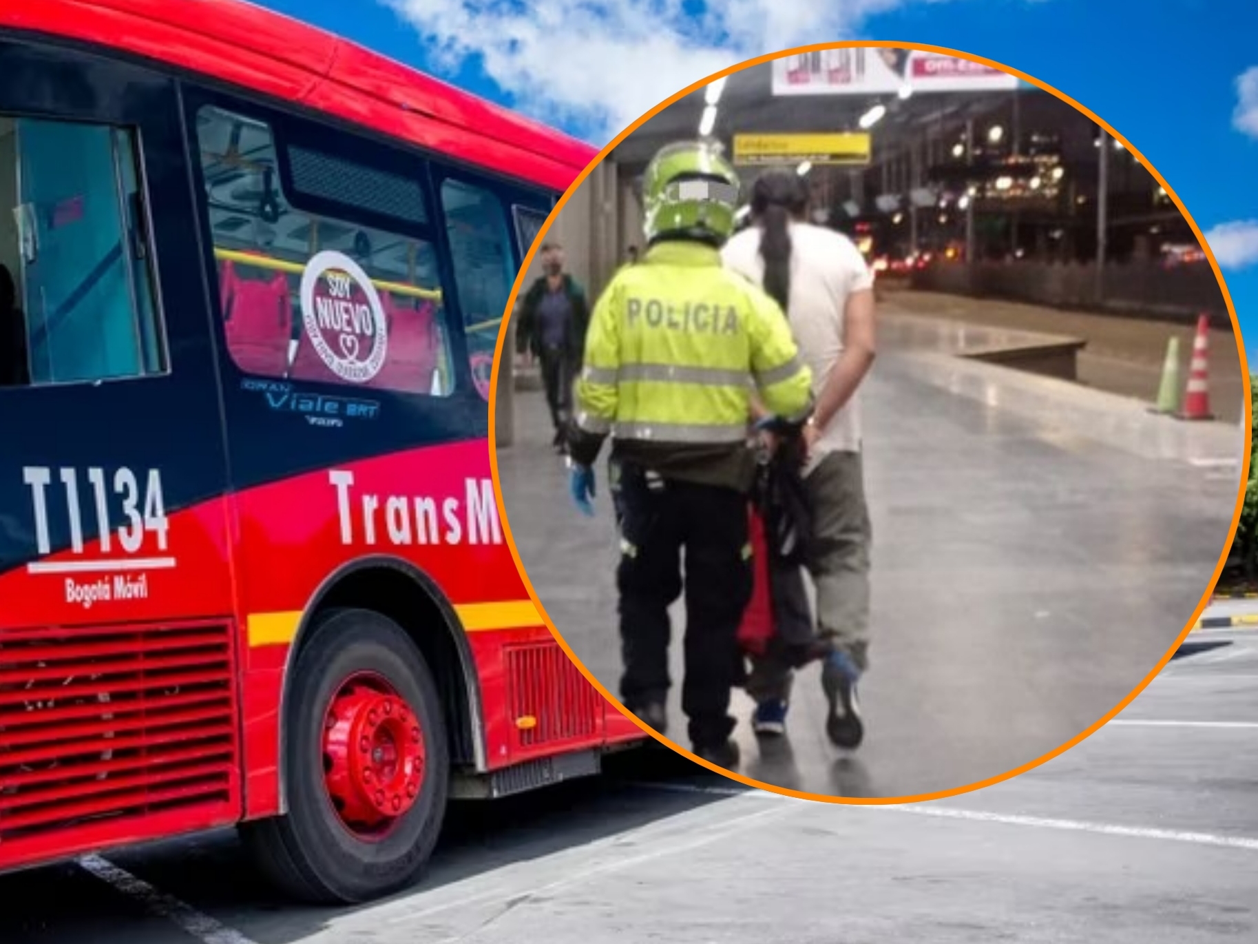 Sujeto que acosaba mujeres en buses y estaciones de TransMilenio fue capturado
