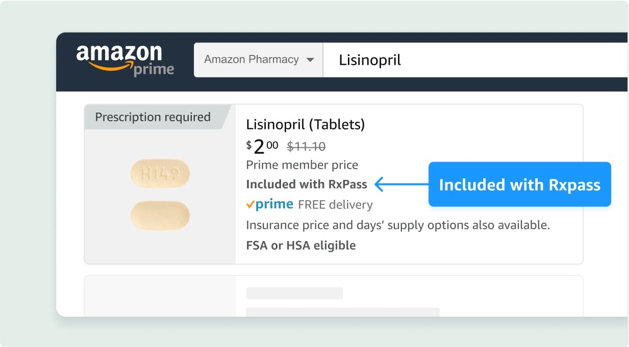Amazon menawarkan langganan berbayar untuk mengantarkan obat ke rumah pengguna.  (Amazon)