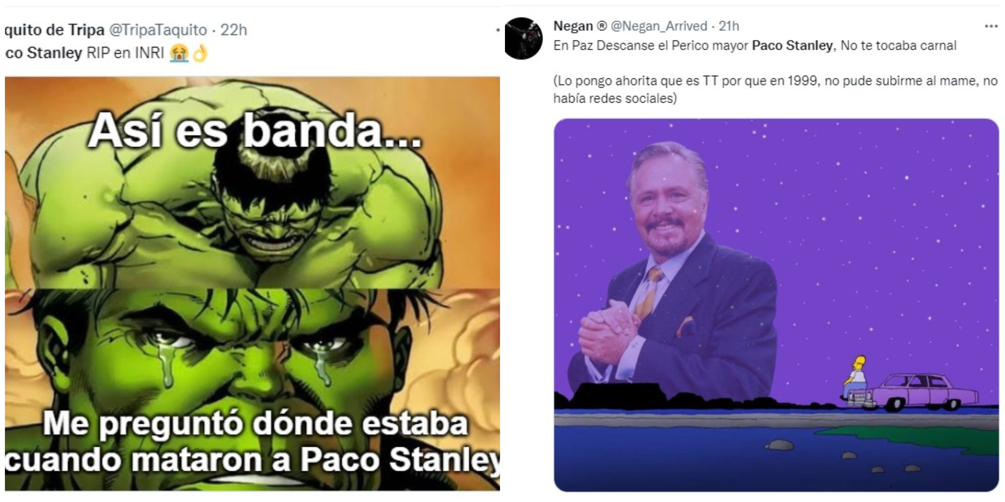 Paco Stanley: los memes más divertidos que desató un tuit 