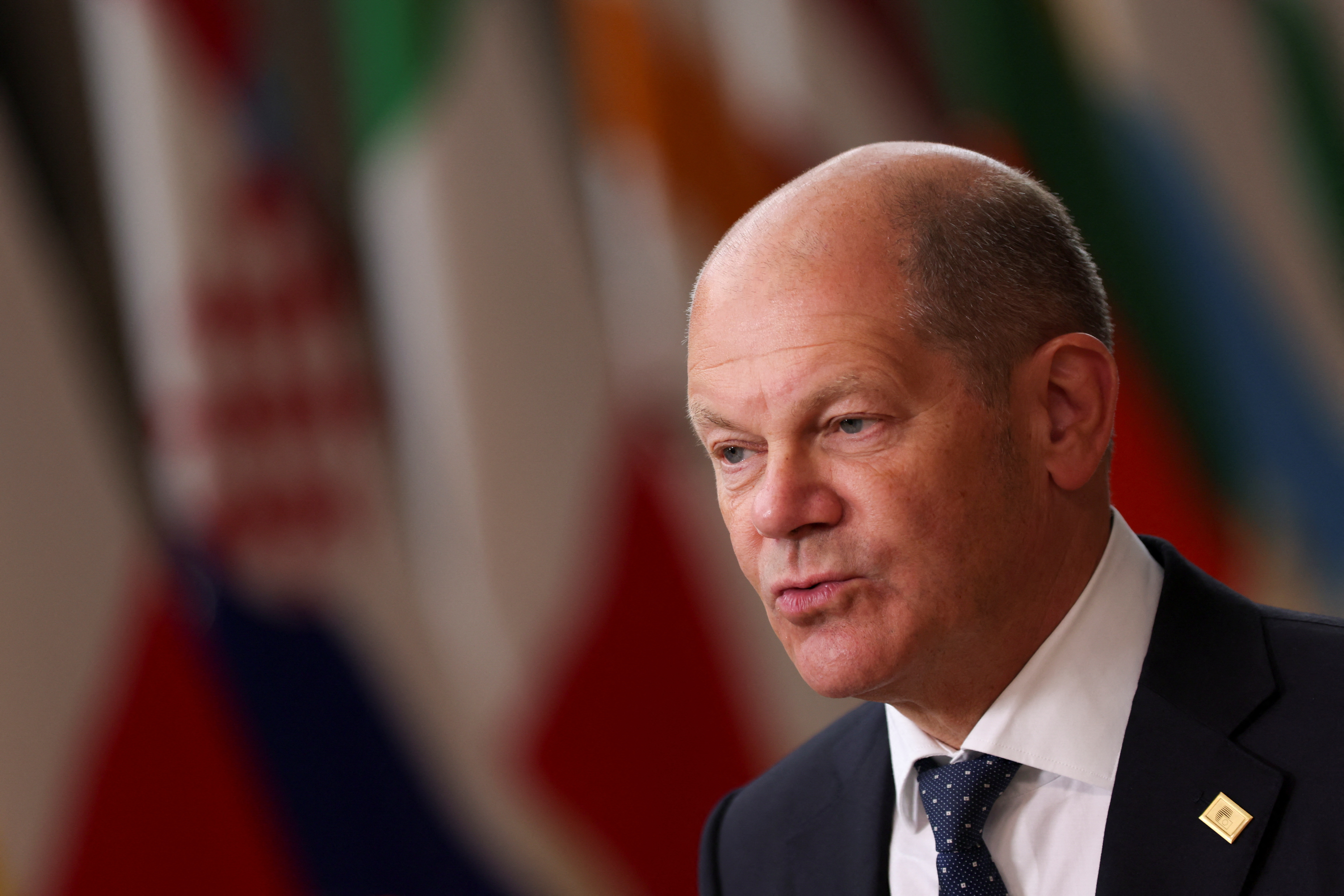 El canciller alemán Olaf Scholz