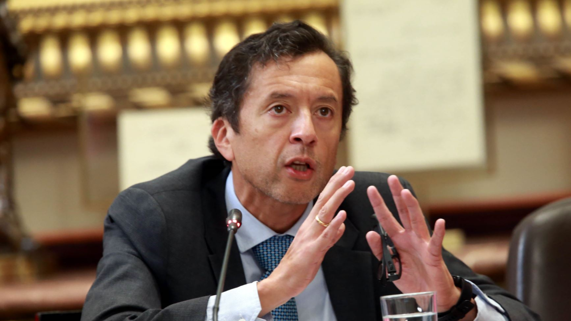 Exministro de Economía y Finanzas, David Tuesta. Foto: Radio Nacional