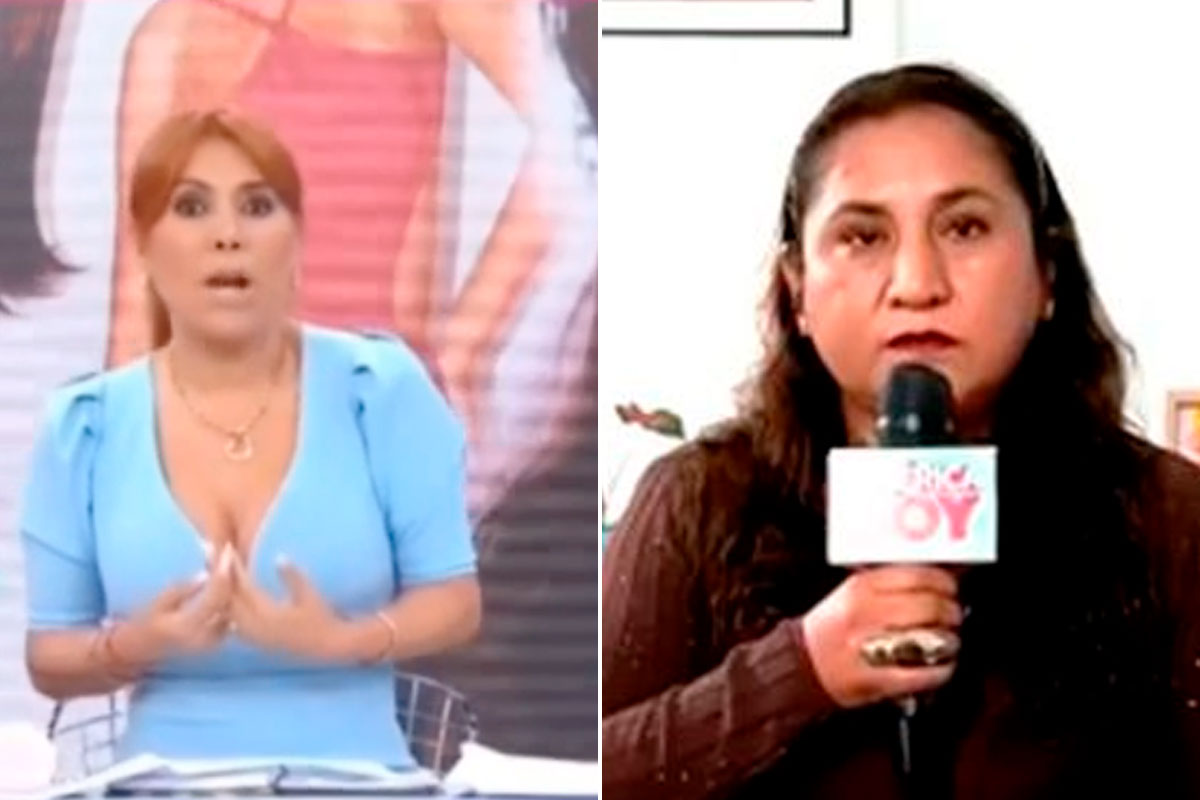 Magaly Medina desmiente a mamá de Melissa Paredes. (Foto: Captura de América Tv y ATV)