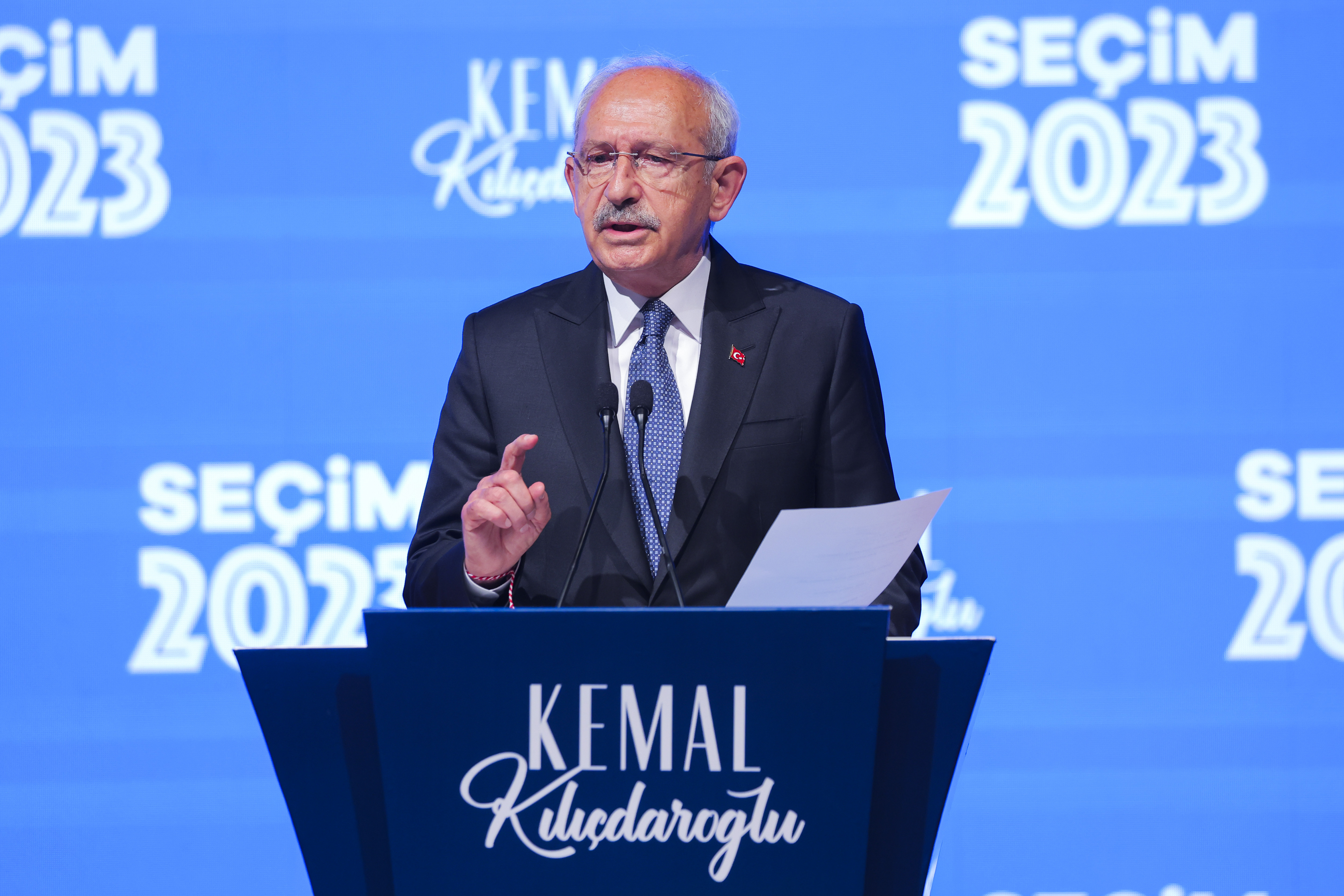 Kemal Kilicdaroglu, líder del Partido Republicano del Pueblo. (FOTO: AP)