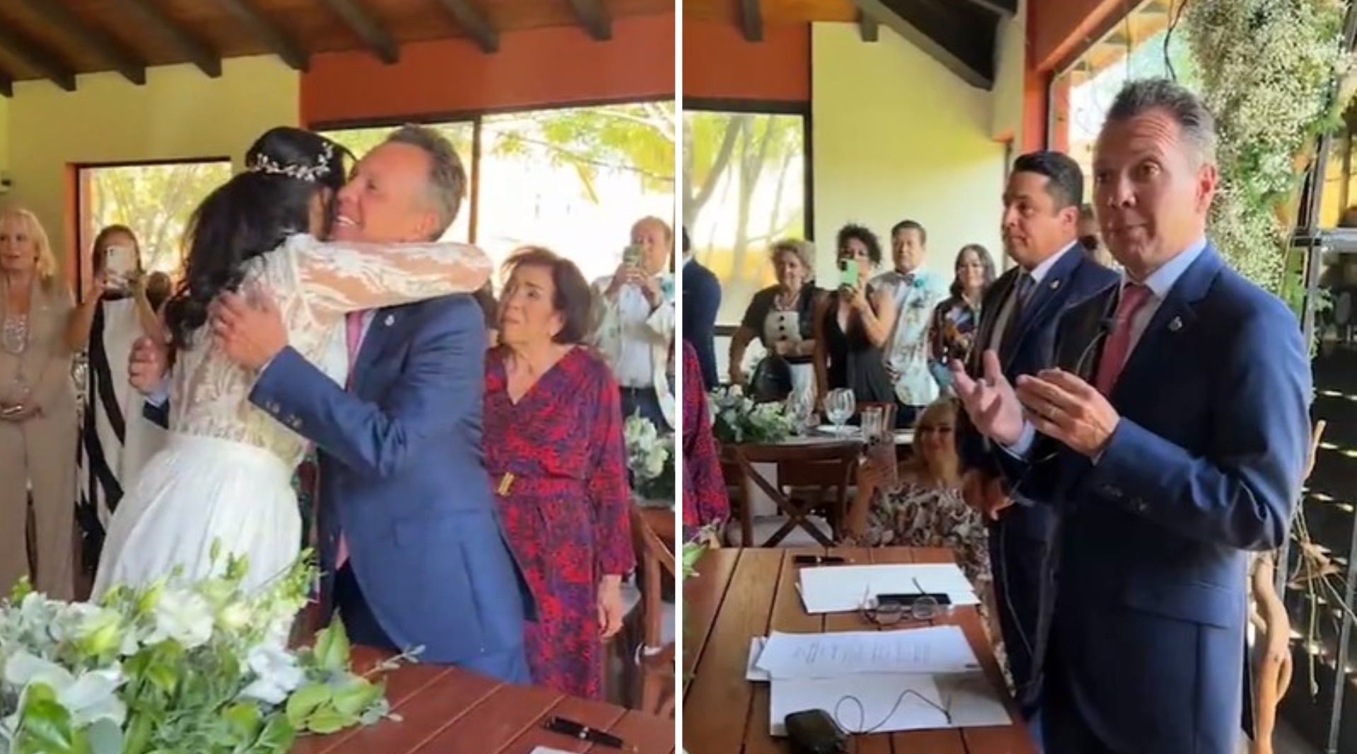 Pablo Lemus ofició la boda de Eli Castro, “cupido” de Rafael Caro Quintero  y cercana a empresario acusado de fraude - Infobae