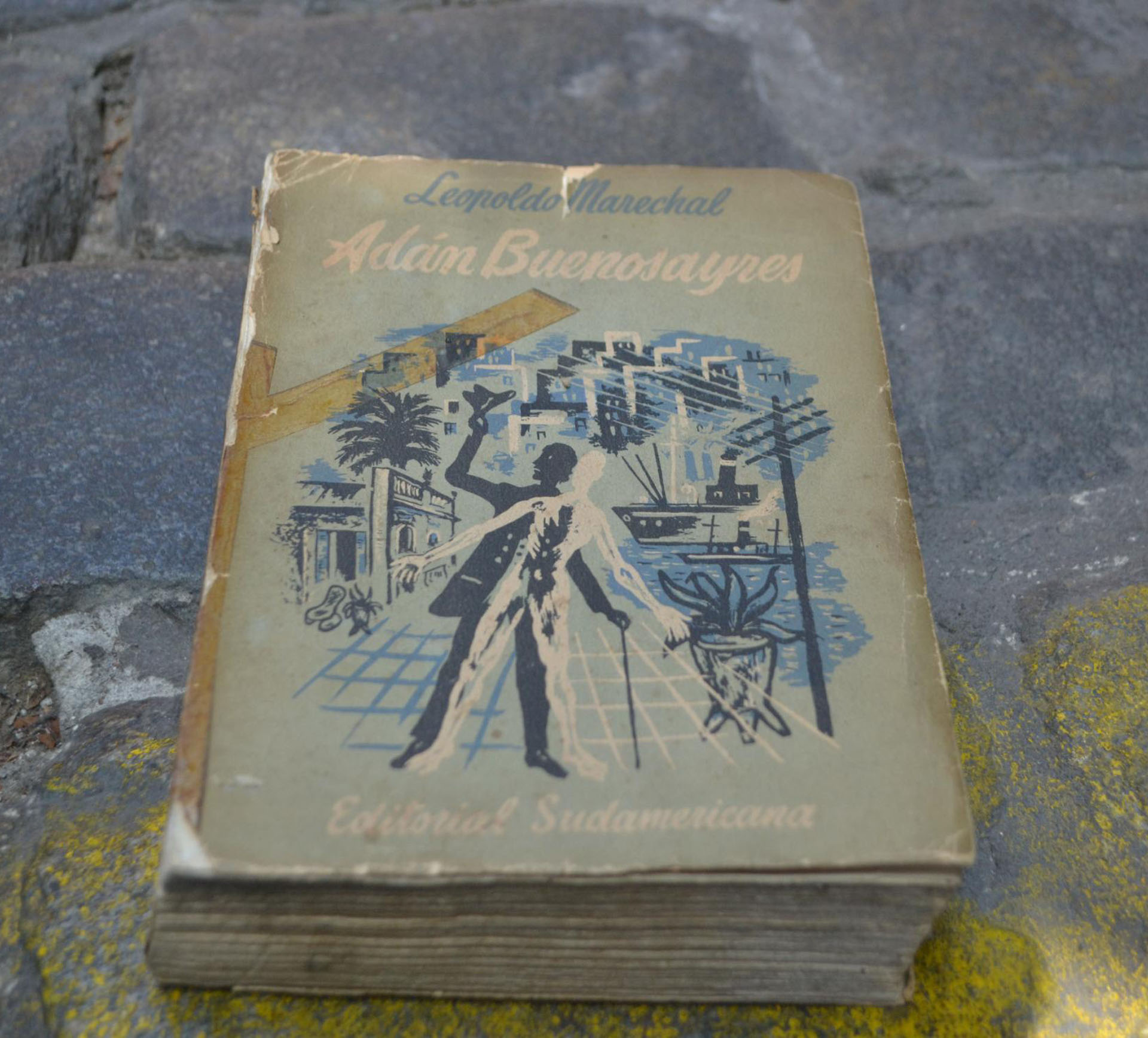 Primera edición de "Adan Buenosayres" (Editorial Sudamericana,1948)