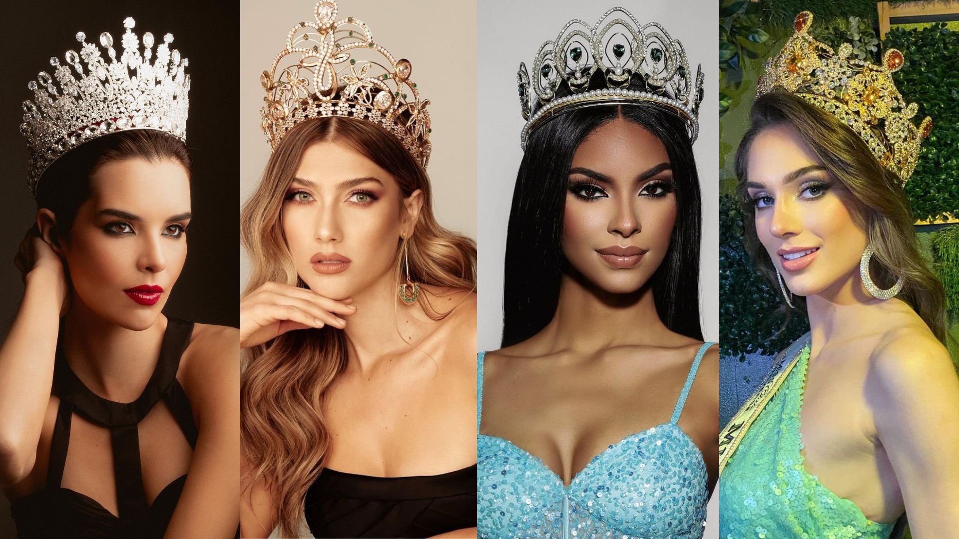 Misses latinas en el Miss Universo 2022. 