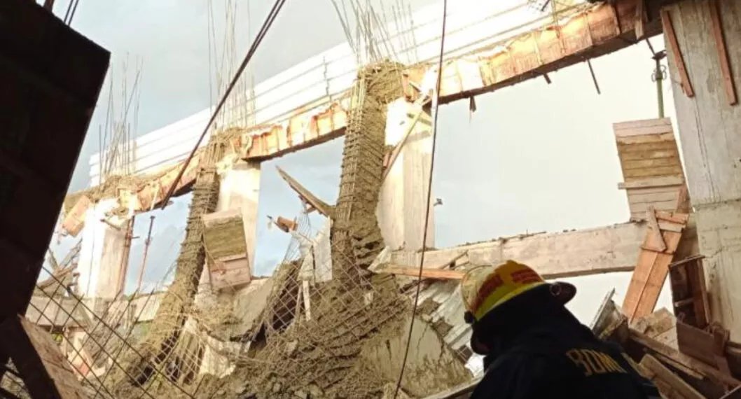 Edificio se desplomó en Pereira: 14 personas resultaron lesionadas