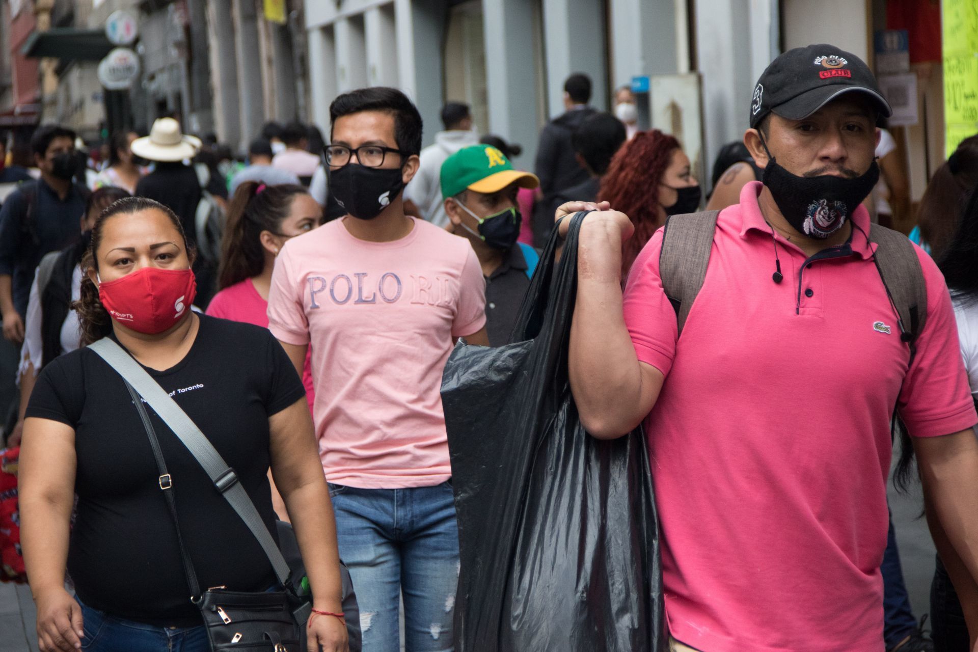 Centro Histórico. Ciudad de México, 6 de diciembre de 2020.