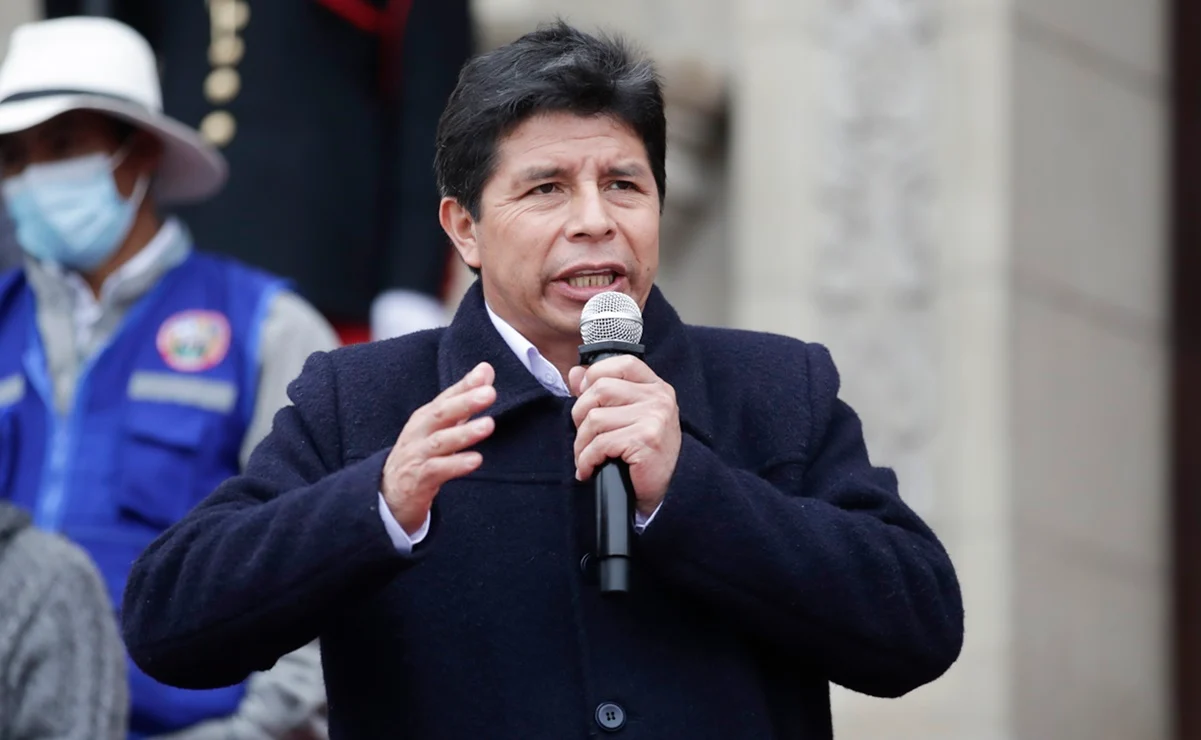 Pedro Castillo fue detenido el 7 de diciembre tras dar el golpe de Estado.