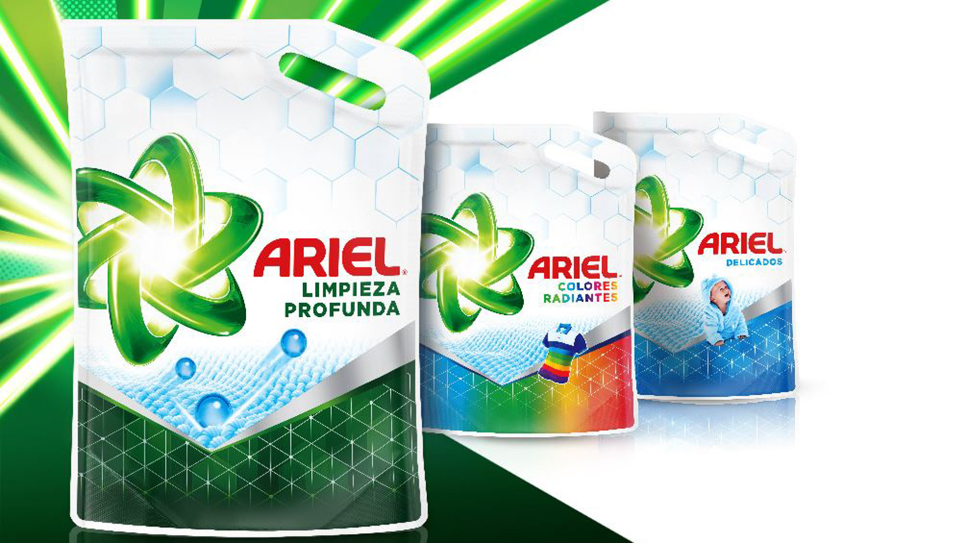 Detergente en polvo para ropa Ariel AquaPudra 5 kg