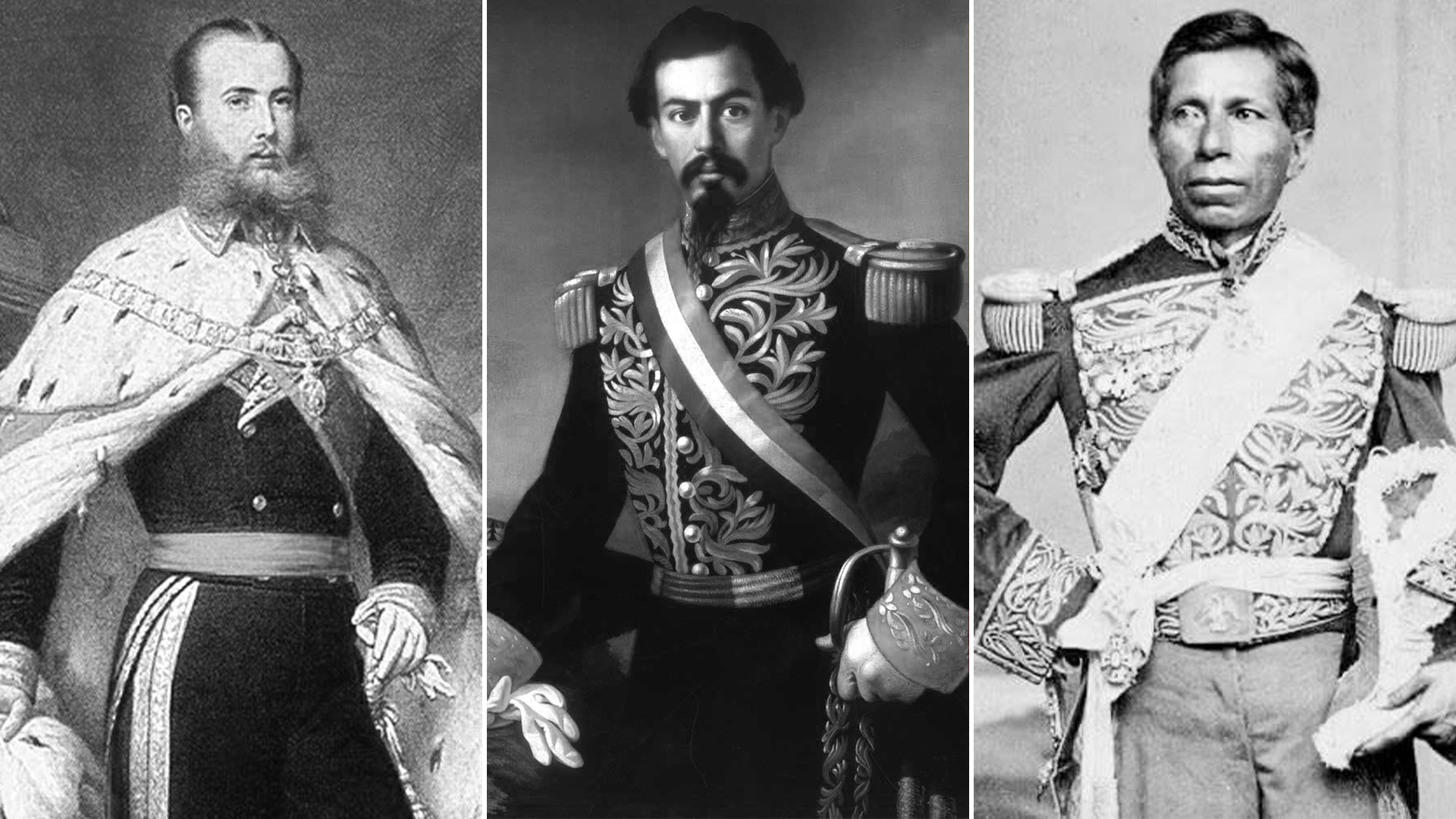 Miramón murió fusilado al lado de Tomás Mejía y Maximiliano de Habsburgo. Fotos: Archivo General de la Nación México // Twitter @CasaHabsburgoMX