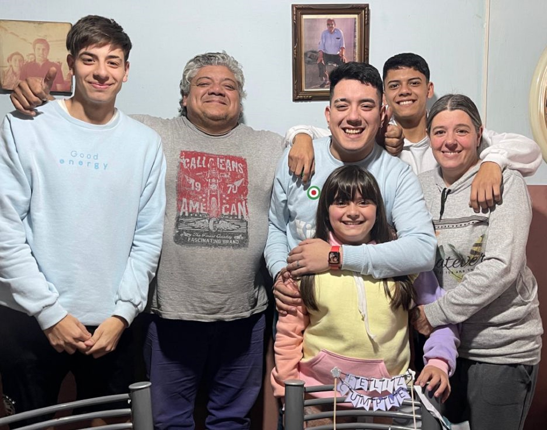 La familia de Iván Ramírez