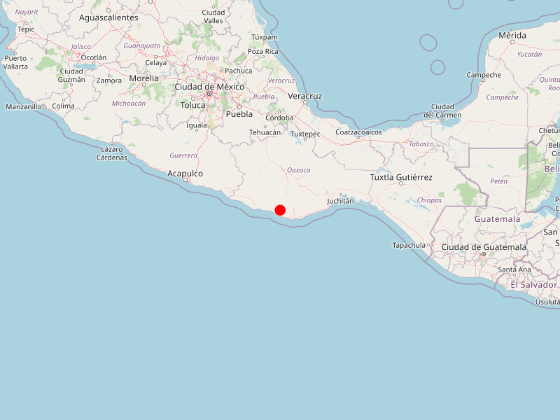 Puerto Escondido, Oaxaca, registra sismo de magnitud 4.0