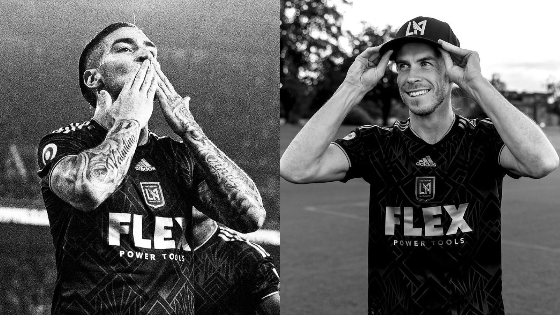 Cristian Arango y Gareth Bale, compañeros en la delantera de LAFC para la temporada 2022 de la MLS / (Instagram)