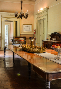 El palacio fue hecho con todas las comodidades posibles, que eran motivo de elogio de los visitantes y huéspedes. Fotografía Archivo Histórico Palacio San José