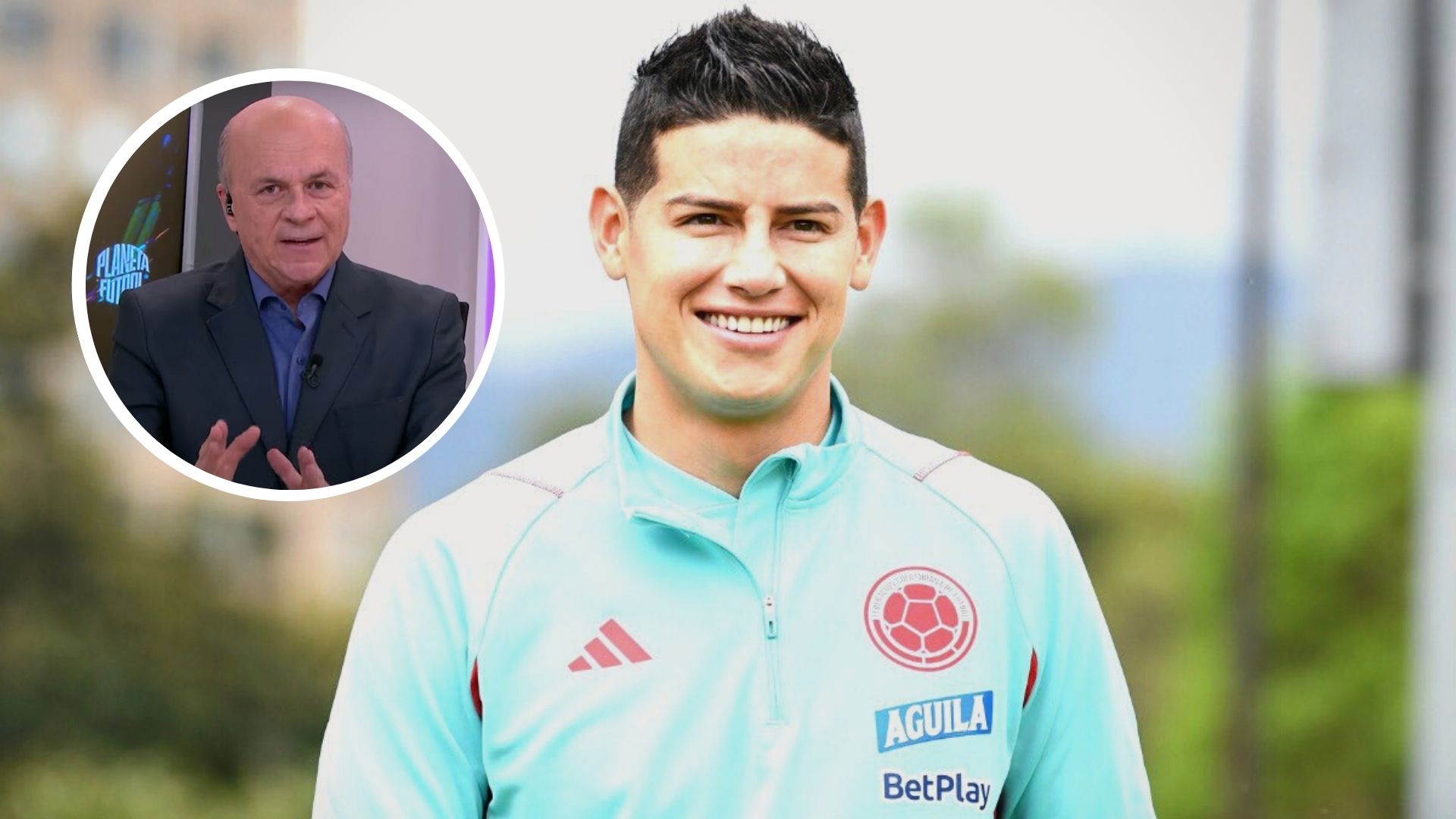 Carlos Antonio Vélez asegura que hay algo detrás del entrenamiento de James Rodríguez en Bogotá: “Le deseo mucho éxito” 