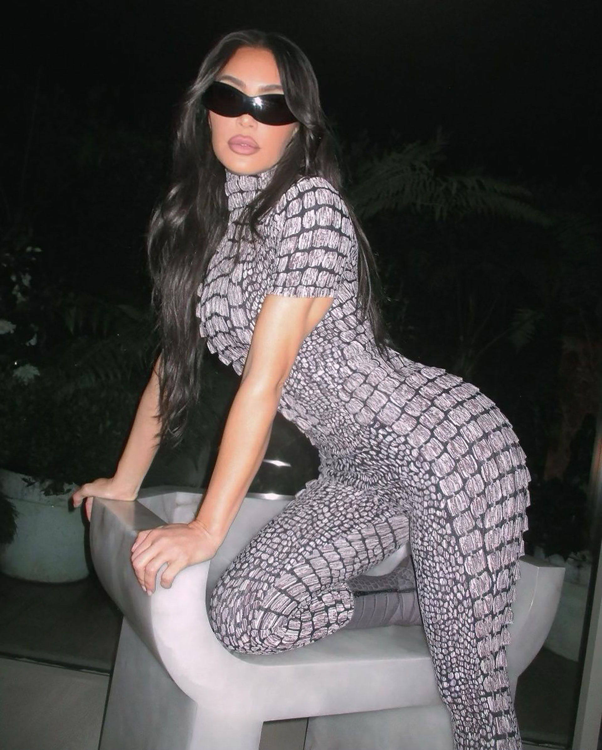 Kim Kardashian y el largo con capas 