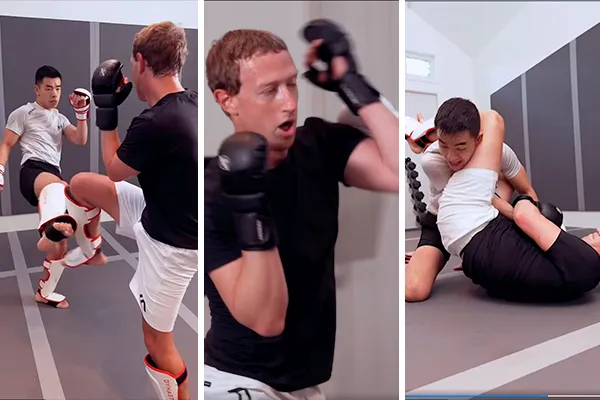 Mark Zuckerberg entrena jiu jitsu