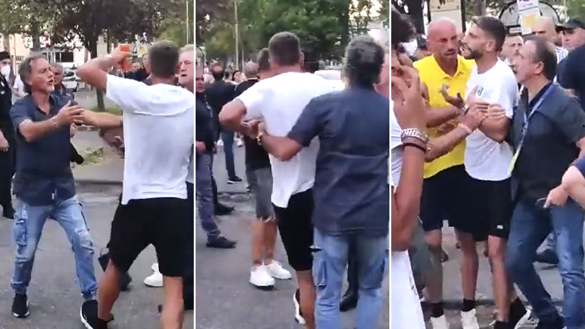 El ataque de ira de una figura del fútbol italiano contra un fanático que lo insultó: “Me dolió profundamente”