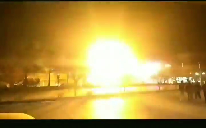Explosiones en una planta militar de Isfahan, en Irán