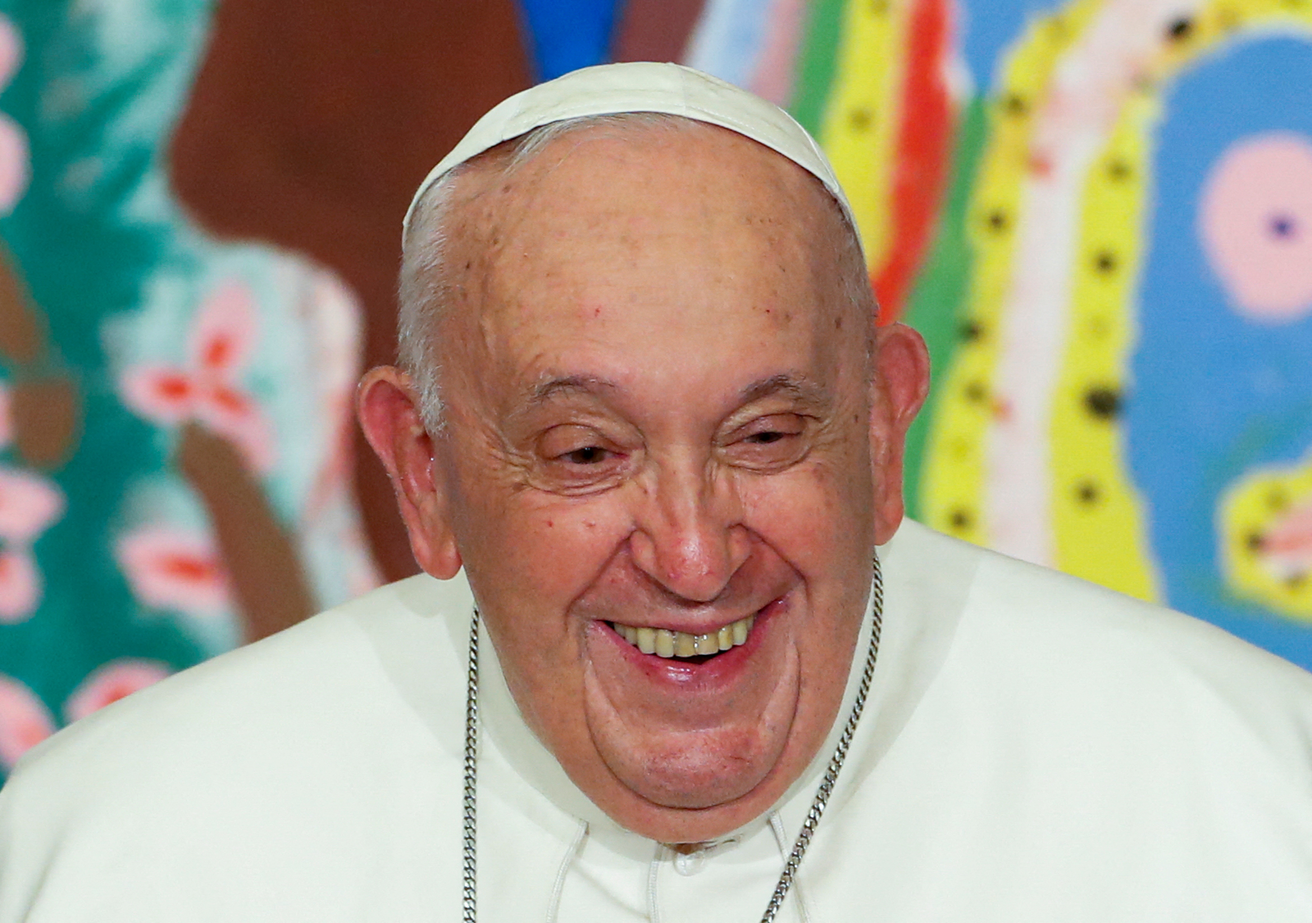 El papa Francisco asiste al primer Congreso Mundial de Ciudades Ecoeducativas, en el Vaticano, el 25 de mayo de 2023. REUTERS/Remo Casilli/Archivo