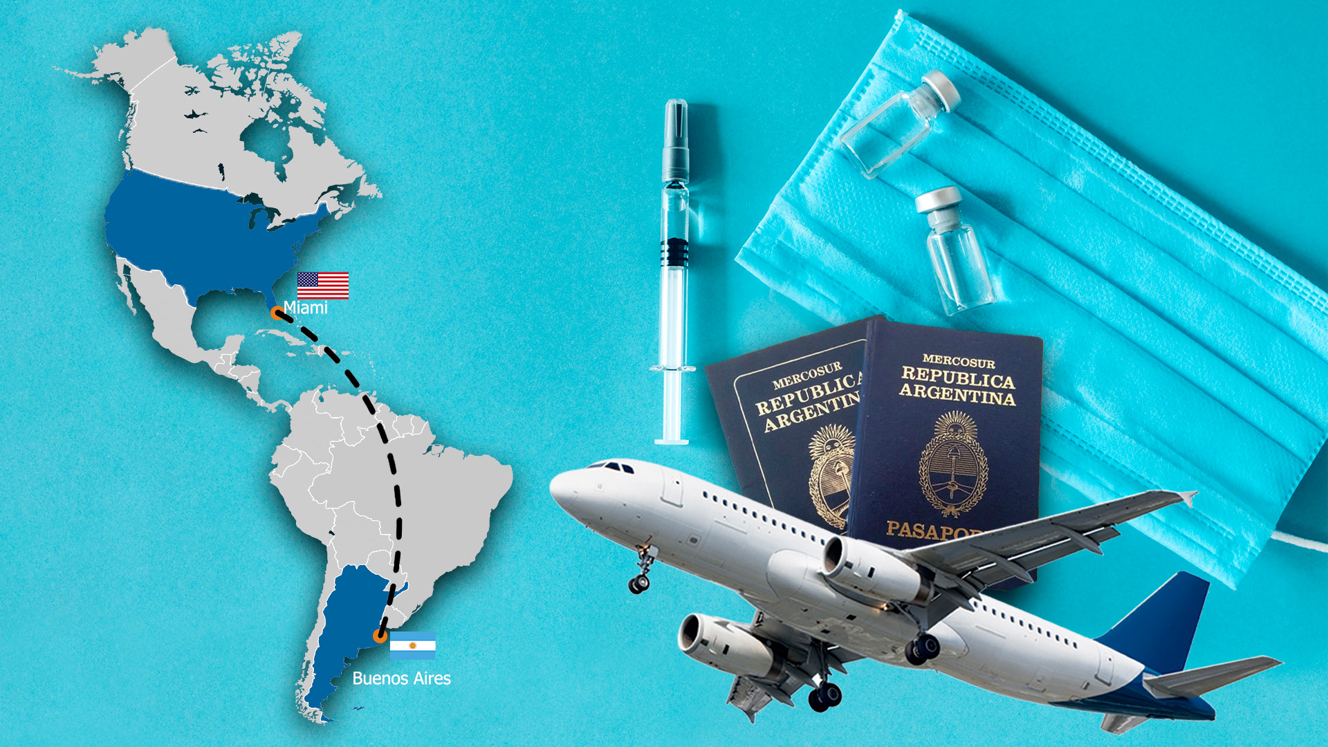 Paso a paso: cómo es el viaje a Miami para vacunarse - Infobae