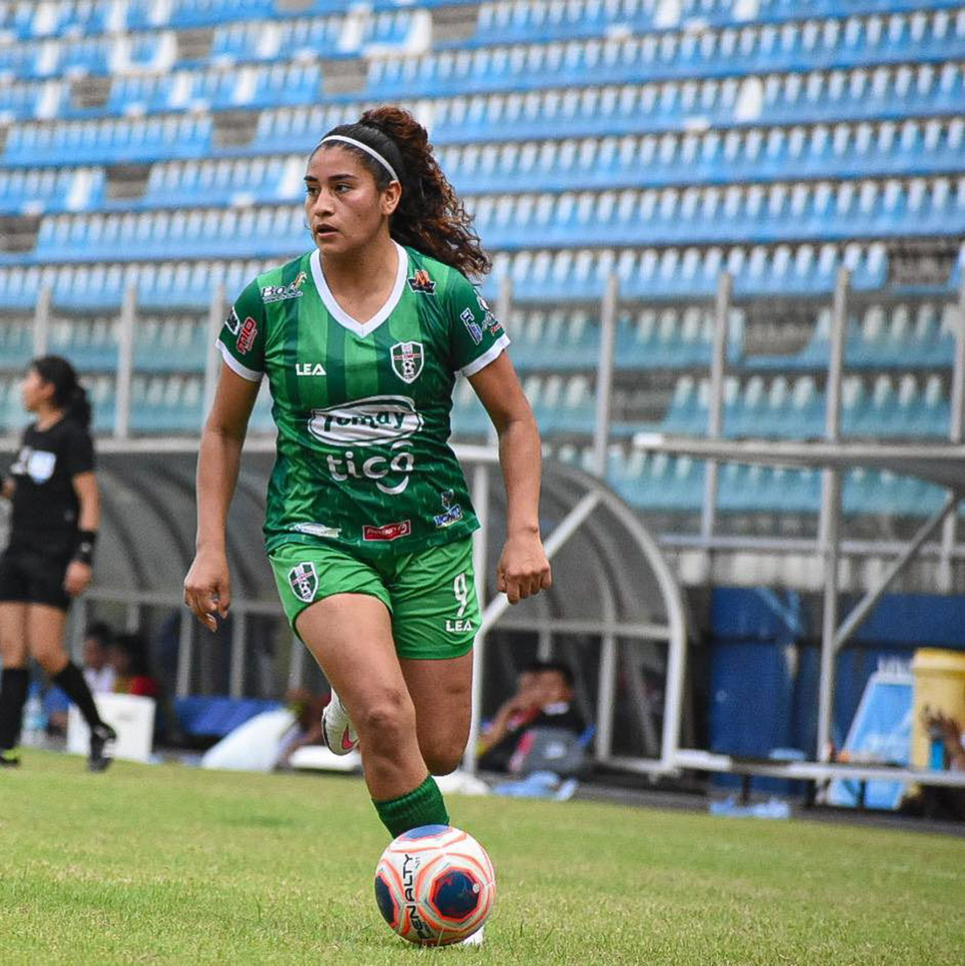 Con sólo 20 años, Marlene será la apuesta en ofensiva para Bolivia (Foto: Instagram)