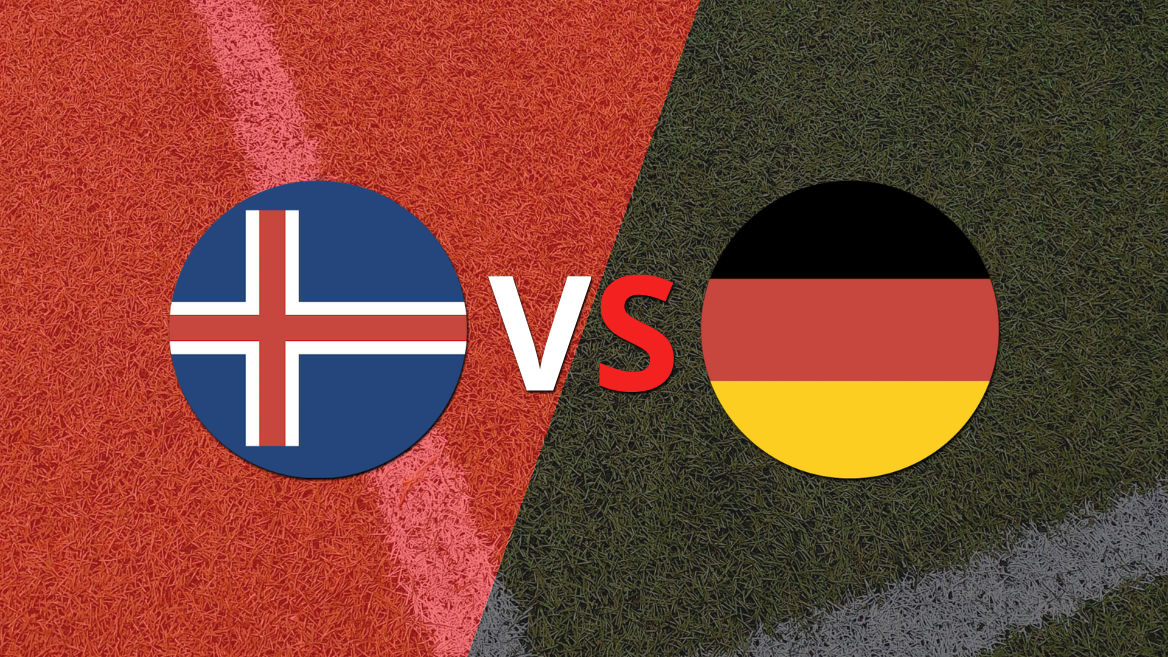 De visitante Alemania goleó a Islandia con un contundente 4 a 0
