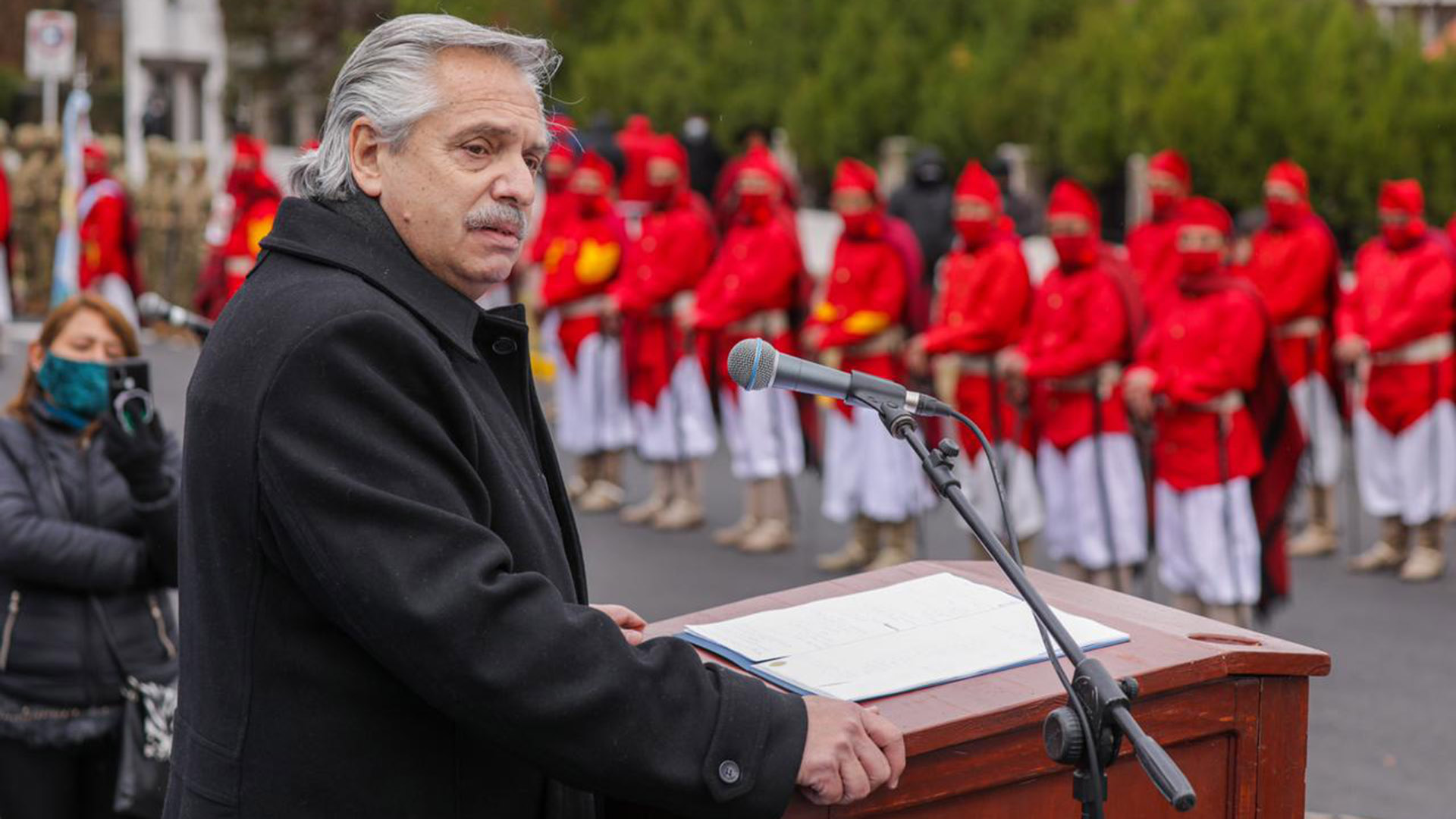 Alberto Fernández participó en Salta del homenaje al general Güemes