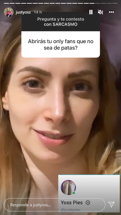 YosStop respondió de forma burlesca a las preguntas de sus seguidores Foto: Instagram/@justyoss