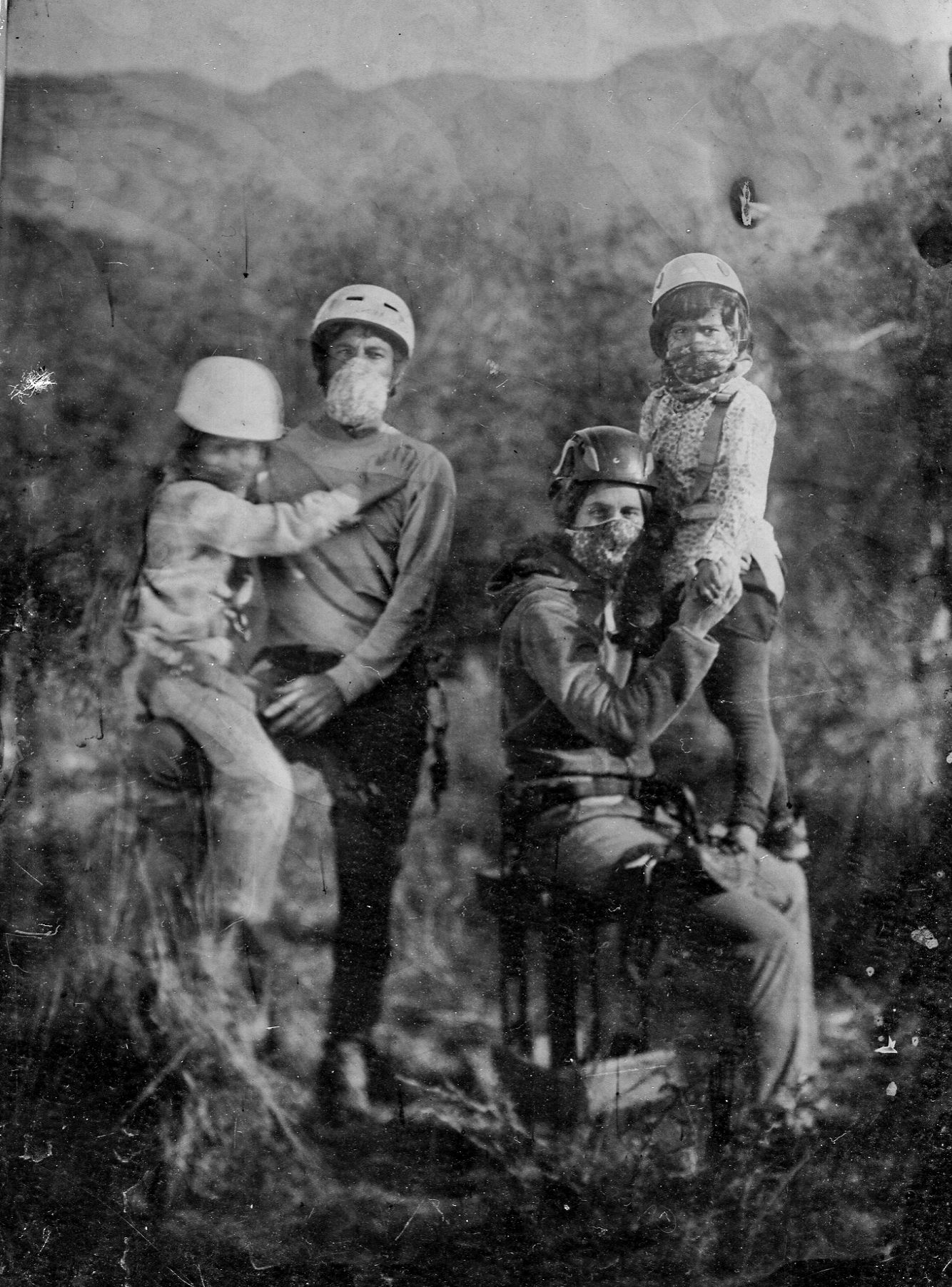 Tercer premio, Familia de escalada, Leonardo Moro