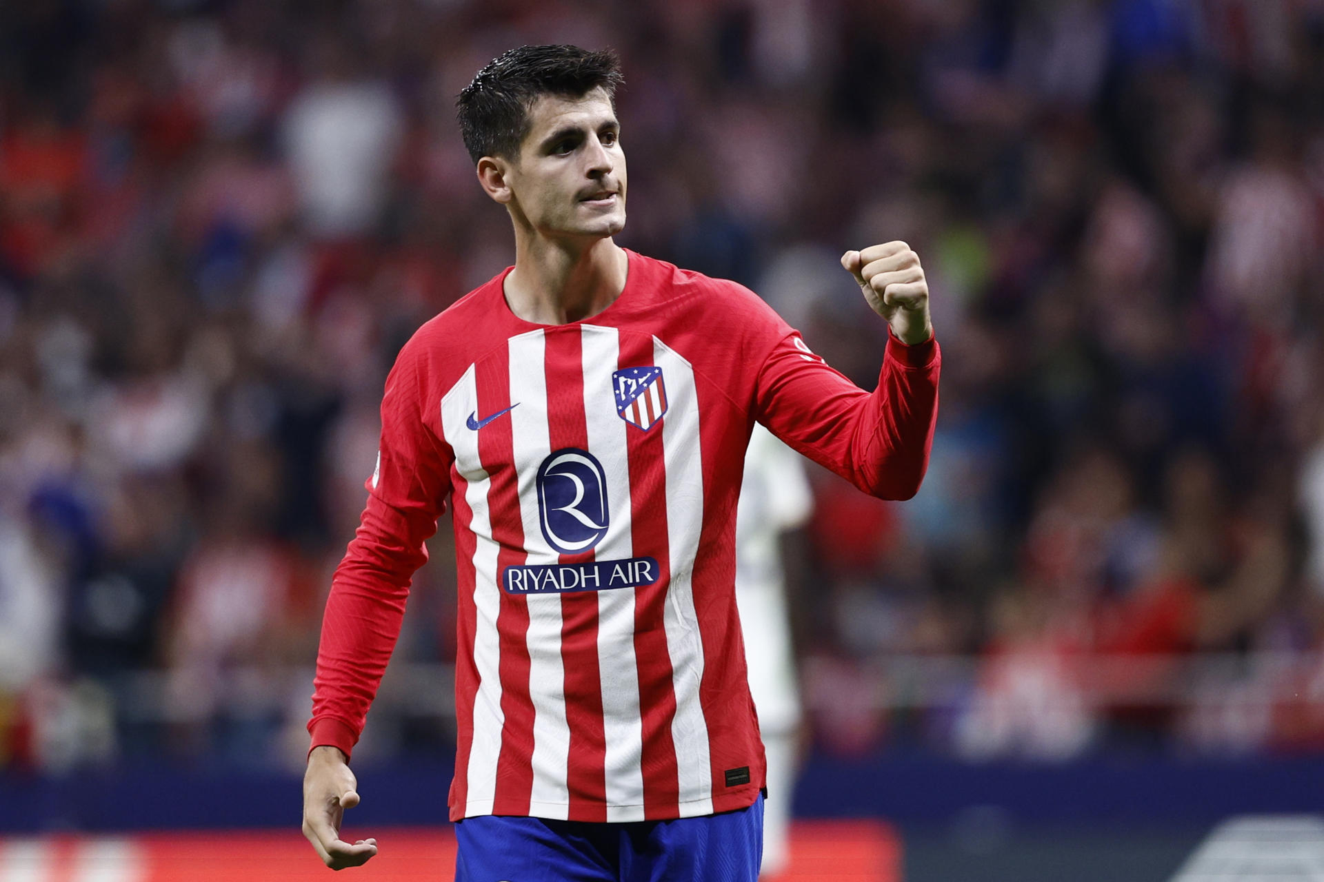 Atlético - Real Madrid, fútbol en directo  Un doblete de Morata da el  derbi a los rojiblancos