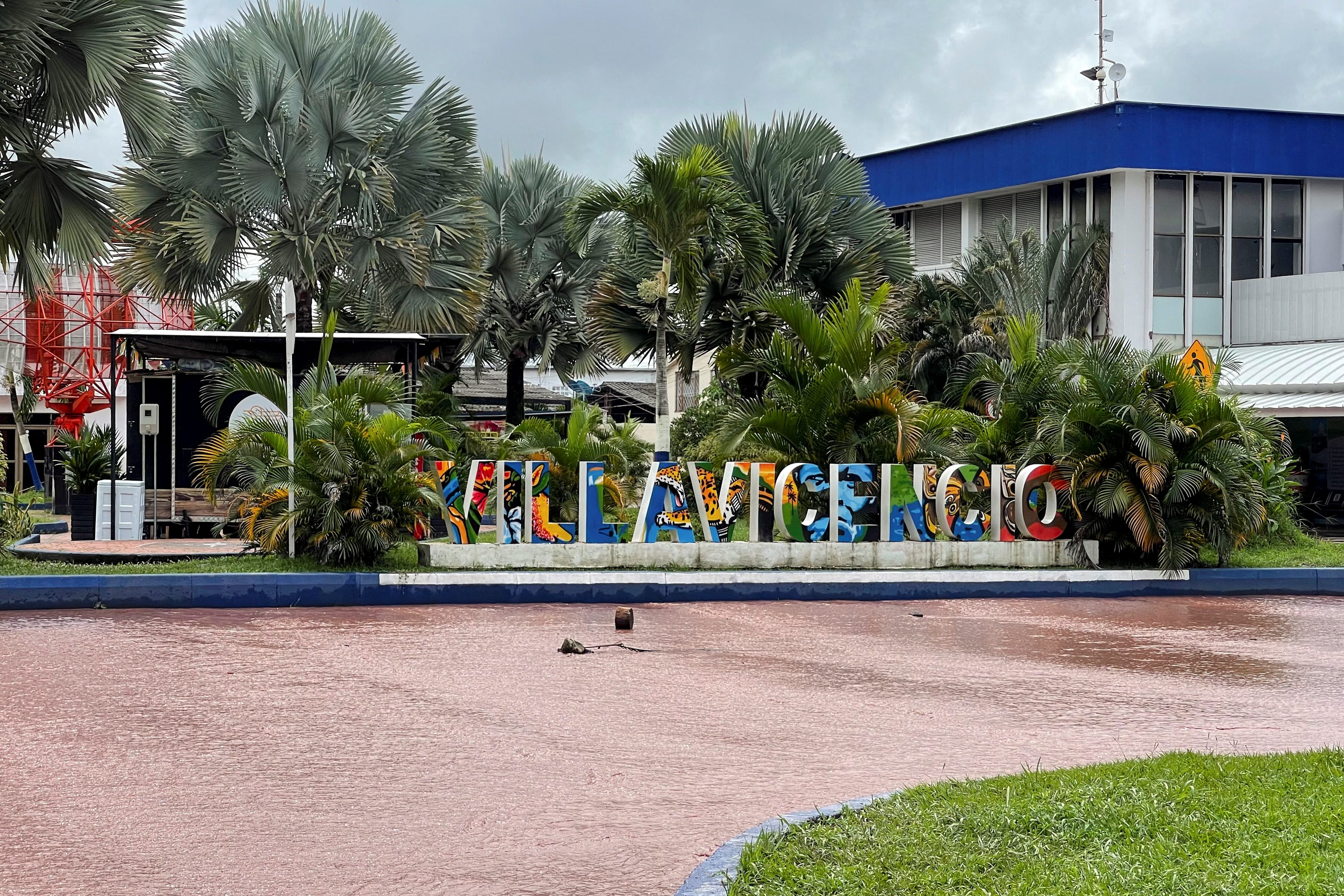 Imagen de archivo de un letrero de Villavicencio. Foto. REUTERS/Santiago Molina Fernandez 