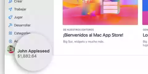 Saldo disponible de Apple ID en Mac. (foto: La Manzana Mordida)