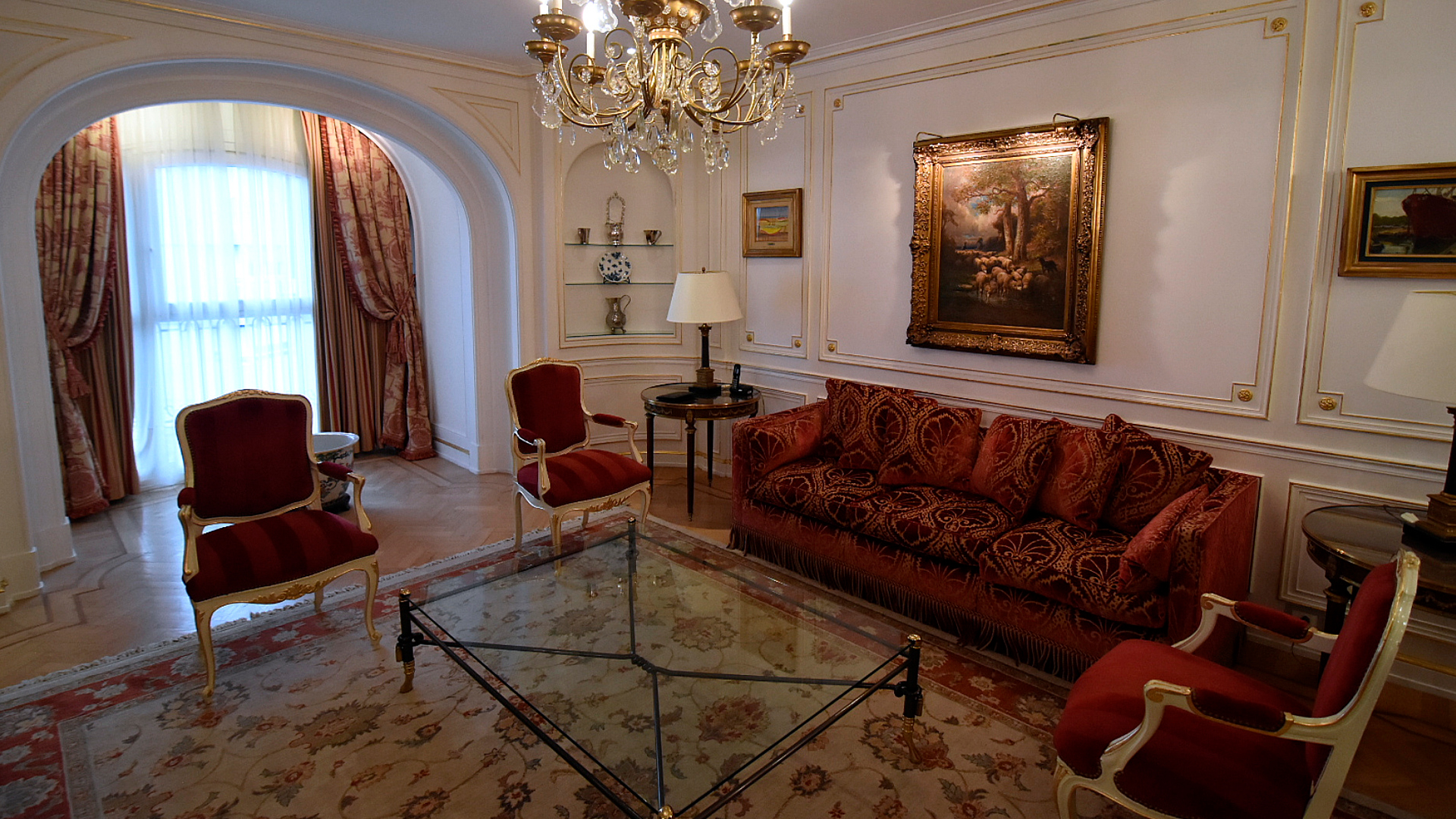Una suite del Alvear Palace Hotel